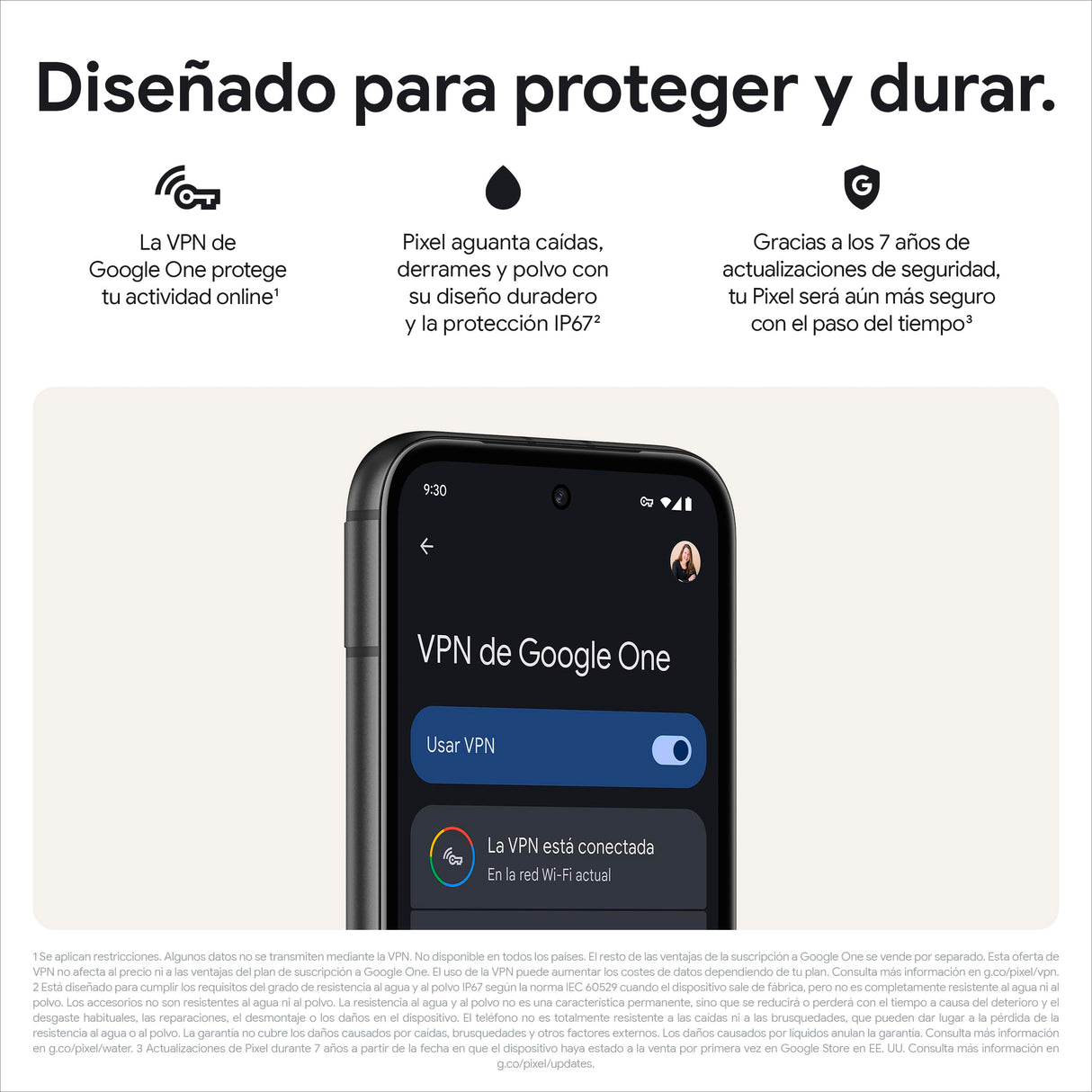 Google Pixel 8a - Smartphone Android Libre con Cámara Pixel Avanzada, batería de 24 Horas de duración y potentes Funciones de Seguridad - Obsidiana, 256GB