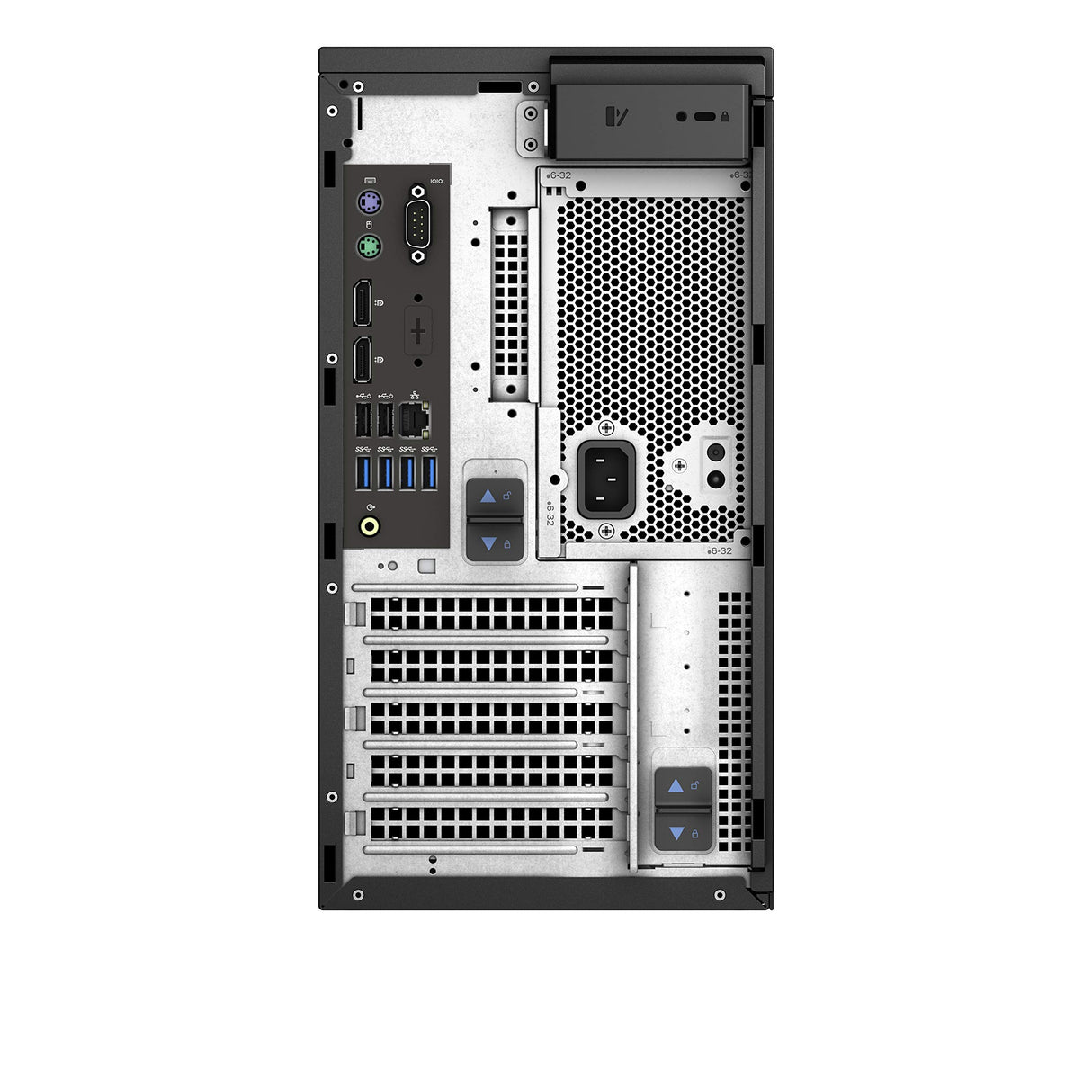 Dell PRECI 3630 XEON E-2274G 8/256 W10P - Workstation, Color Negro