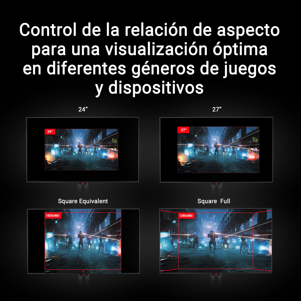 ROG Strix OLED XG32UCWMG - Monitor OLED TrueBlack Glossy de 32", 4K, Modo Dual (4K a 240Hz, FHD a 480Hz), 0,03ms, Care Pro, Neo Proximity Sensor, VESA DisplayHDR 400, USB-C, HDMI 2.1