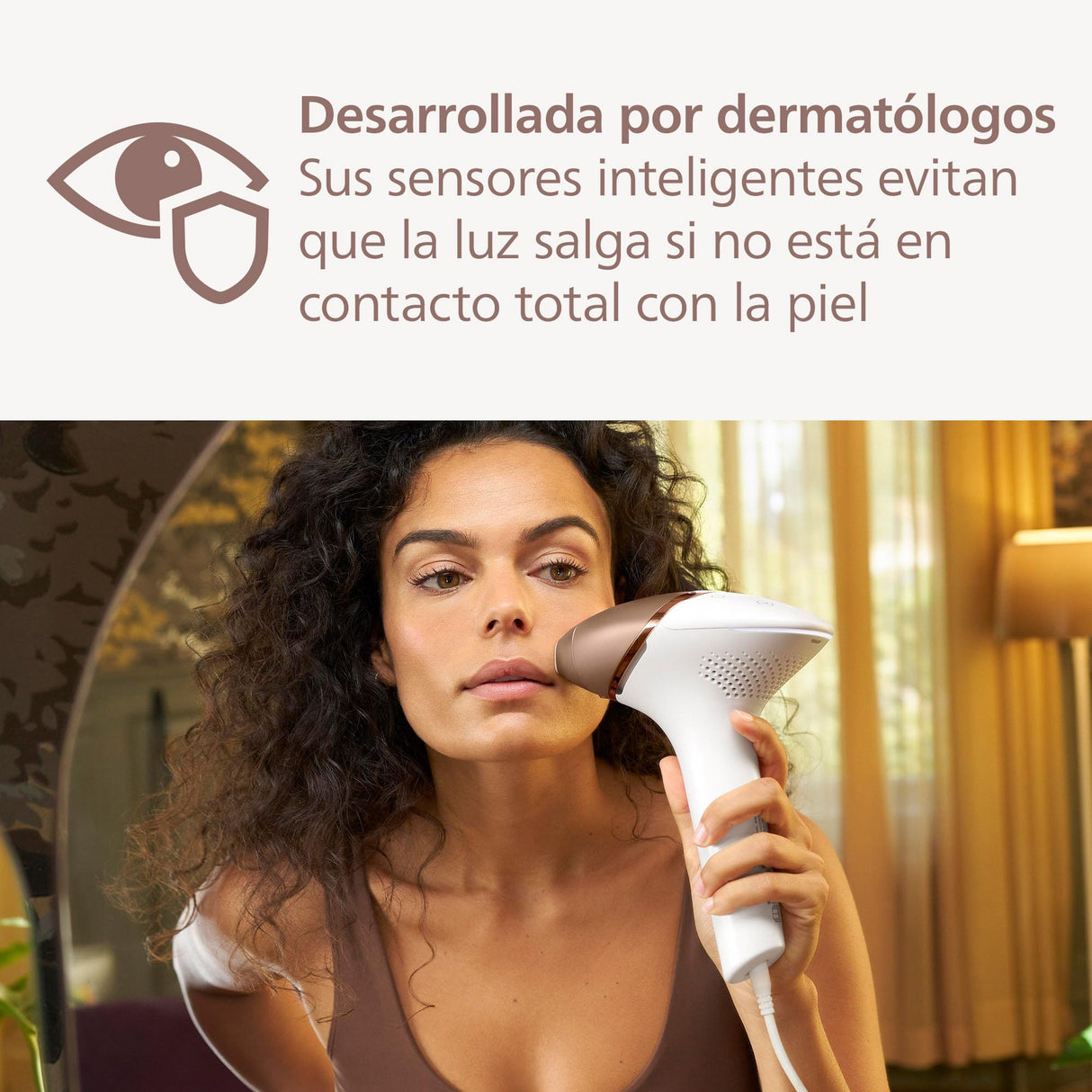 Philips Serie 8000, Depiladora Luz Pulsada Lumea, IPL, Piel Suave Desde Casa, Con Funda, Accesorios para el Cuerpo, Cara, Bikini y Axilas, Alternativa a Depilación Láser. BRI948/00