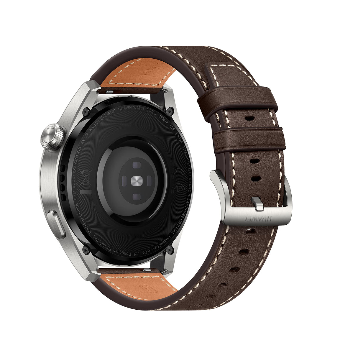 Huawei Reloj 3 Pro- Correa de Cuero Marrón