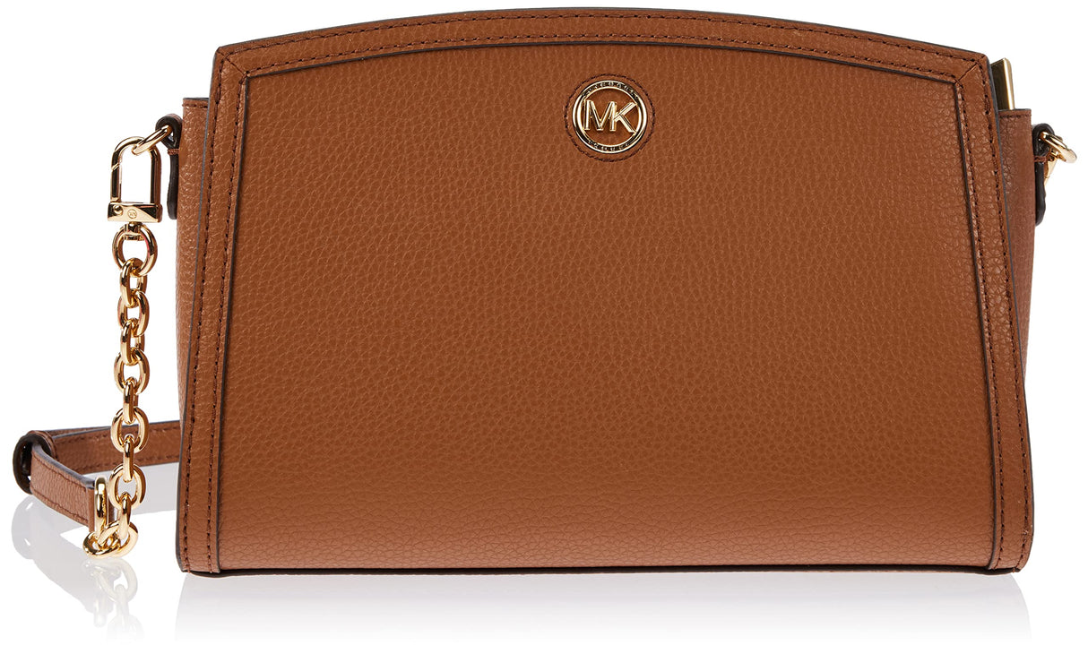 Michael Kors Chantal bolsa de hombro para mujer, Luggage