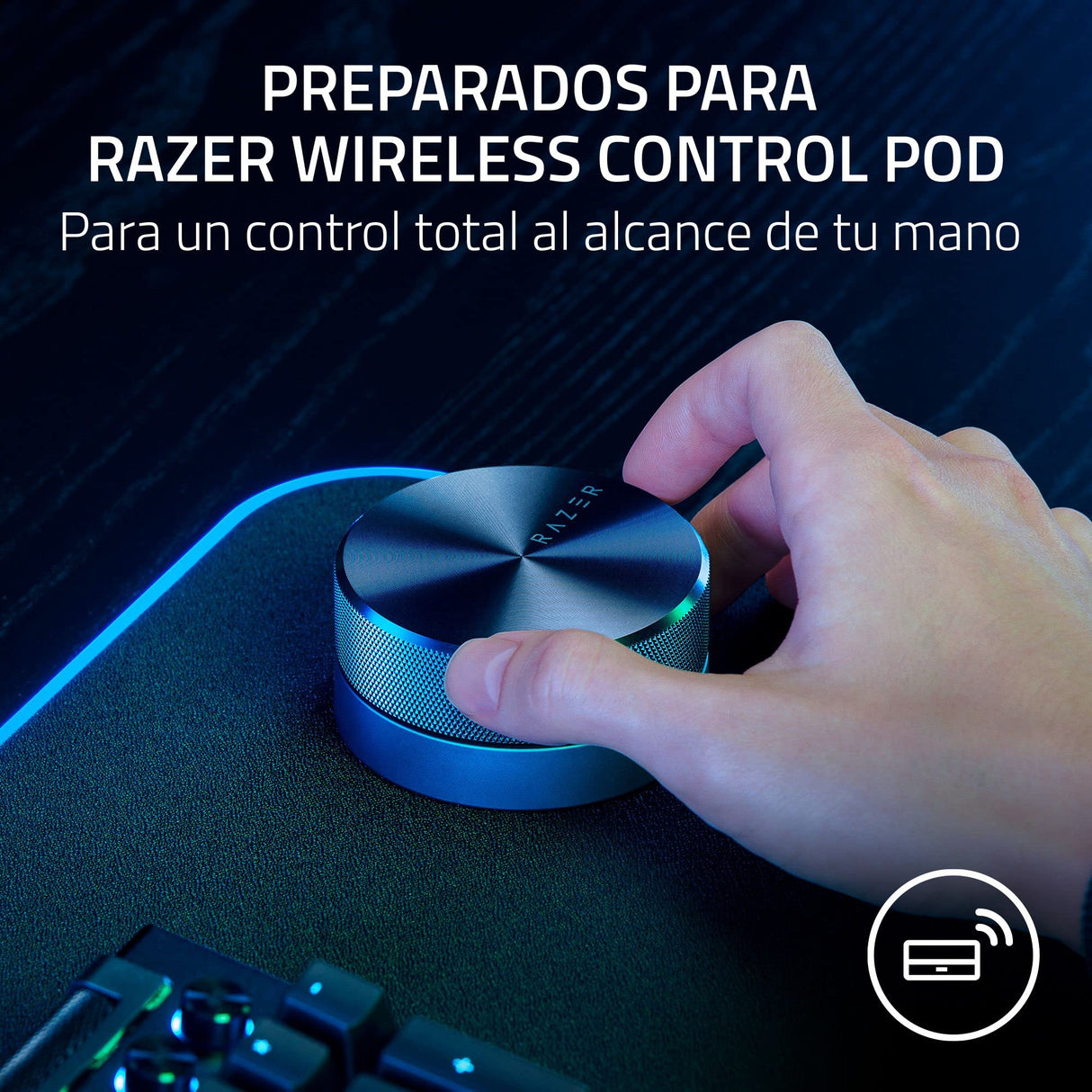 Razer Nommo V2 Pro - Altavoces Gaming de Rango Completo 2.1 para PC con Subwoofer Inalámbrico (Diafragmas de Gama Completa de 3 pulgadas con Correctores de Fase de Aluminio, THX Spatial Audio) Negro