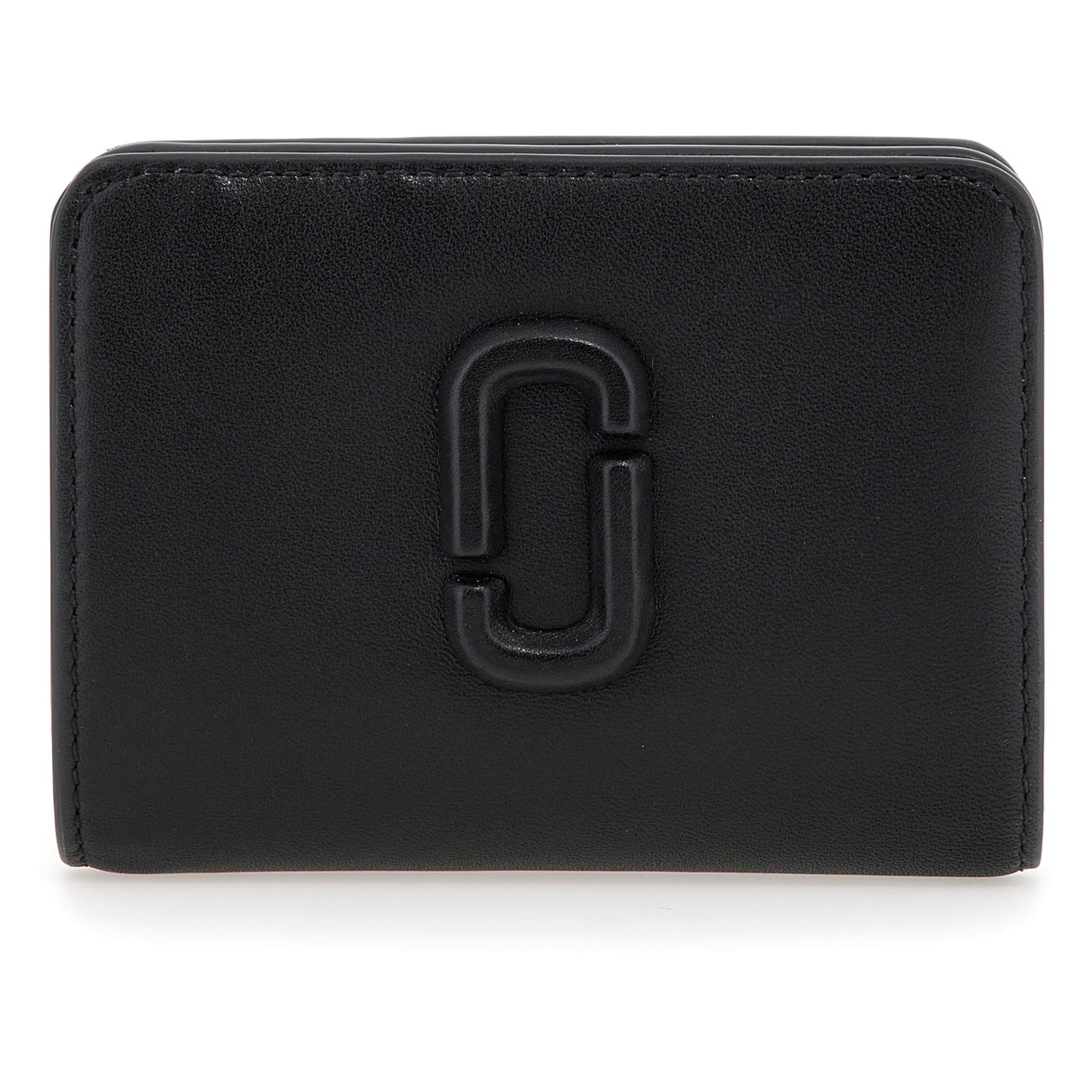 MARC JACOBS The Mini Compact Wallet, Mujer, Negro, One Size