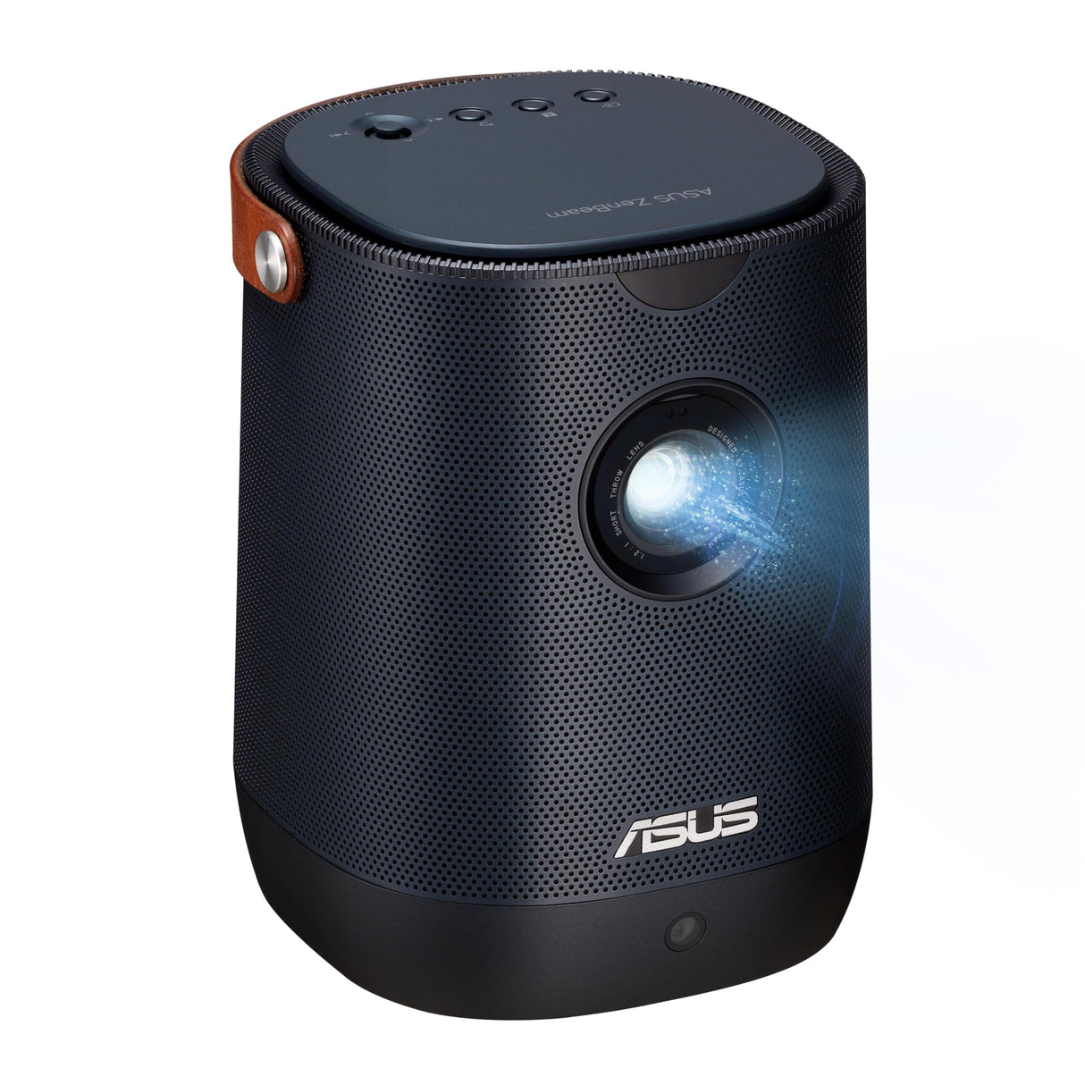 ASUS ZenBeam L2 Proyector LED portátil Inteligente - 960 lúmenes LED, 1080p, Google Android 12 TV, Sonido de Harman Kardon, Altavoz de 10 W, batería integrada, ASUS Light Wall