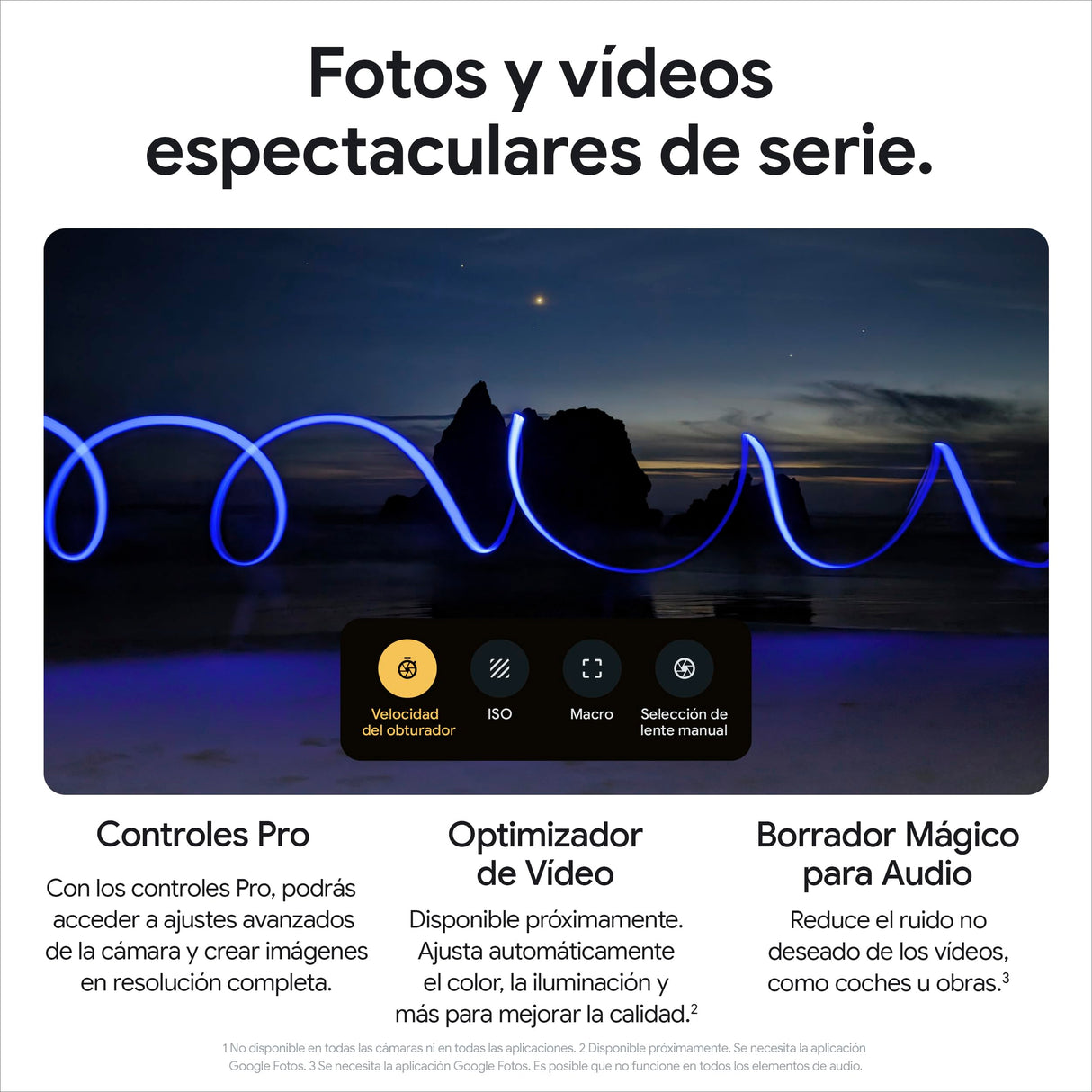 Google Pixel 8 Pro -Smartphone Android libre con lente teleobjetivo, batería con autonomía de 24 horas y pantalla Super Actua - Obsidiana, 512GB