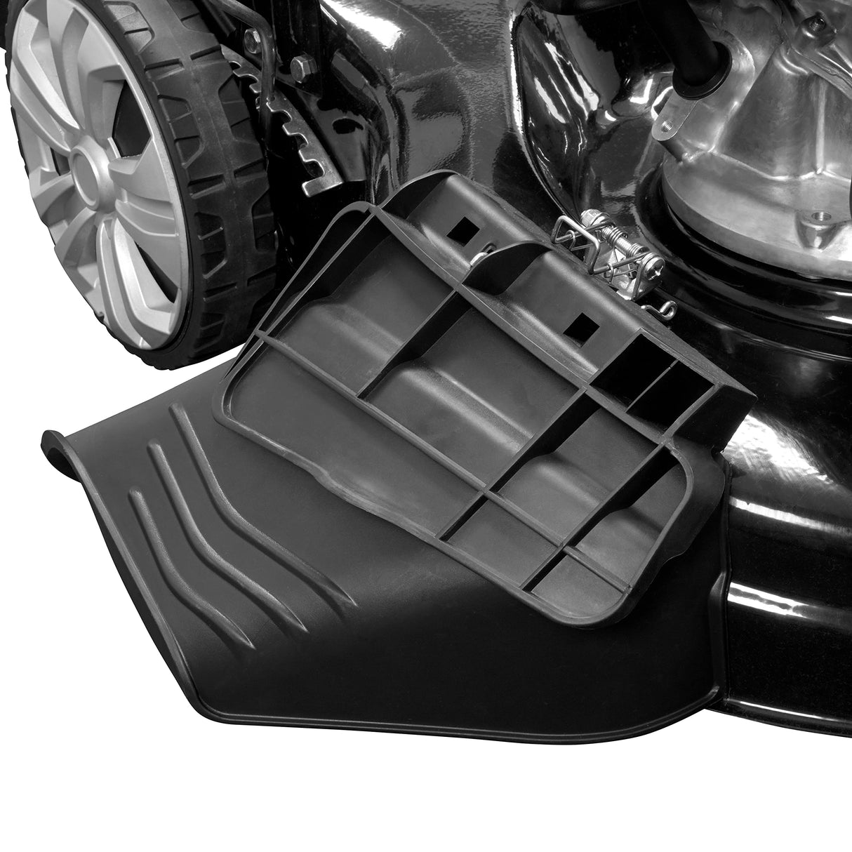 Güde Cortacésped Big Wheeler 534.2 R (Motor: Motor de 4 Tiempos S 592 V, Potencia del Motor: 3,5/4,8 kW/CV, Ancho de Corte: 53,3 cm, tracción a la Rueda, Bolsa de Hierba de 60 l, Ajuste de Altura de