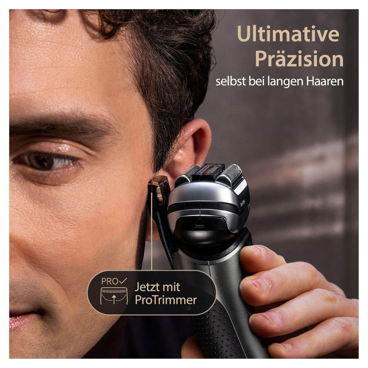 Braun Series 9 Pro+ Afeitadora Eléctrica Hombre, Máquina de Afeitar Barba, PowerCase, En Seco Y En Mojado, 9527s, Plata