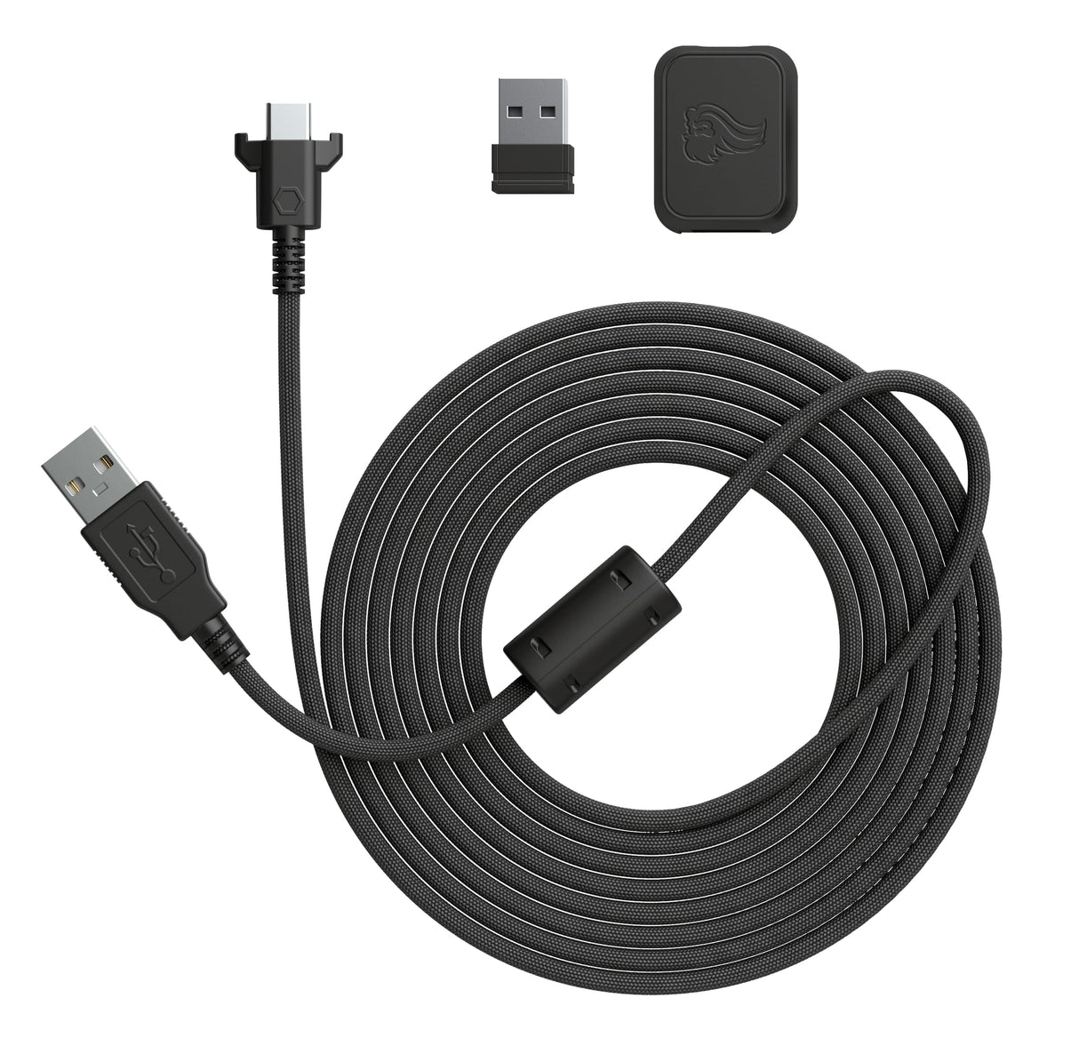 Glorious Gaming Model O- (Pequeño) Wireless Ratón gaming inalámbrico - 65 g superligero, diseño colmena, RGB, ambidiestro, sin lag 2,4 GHz inalámbrico, hasta 71 horas de batería - Negro mate