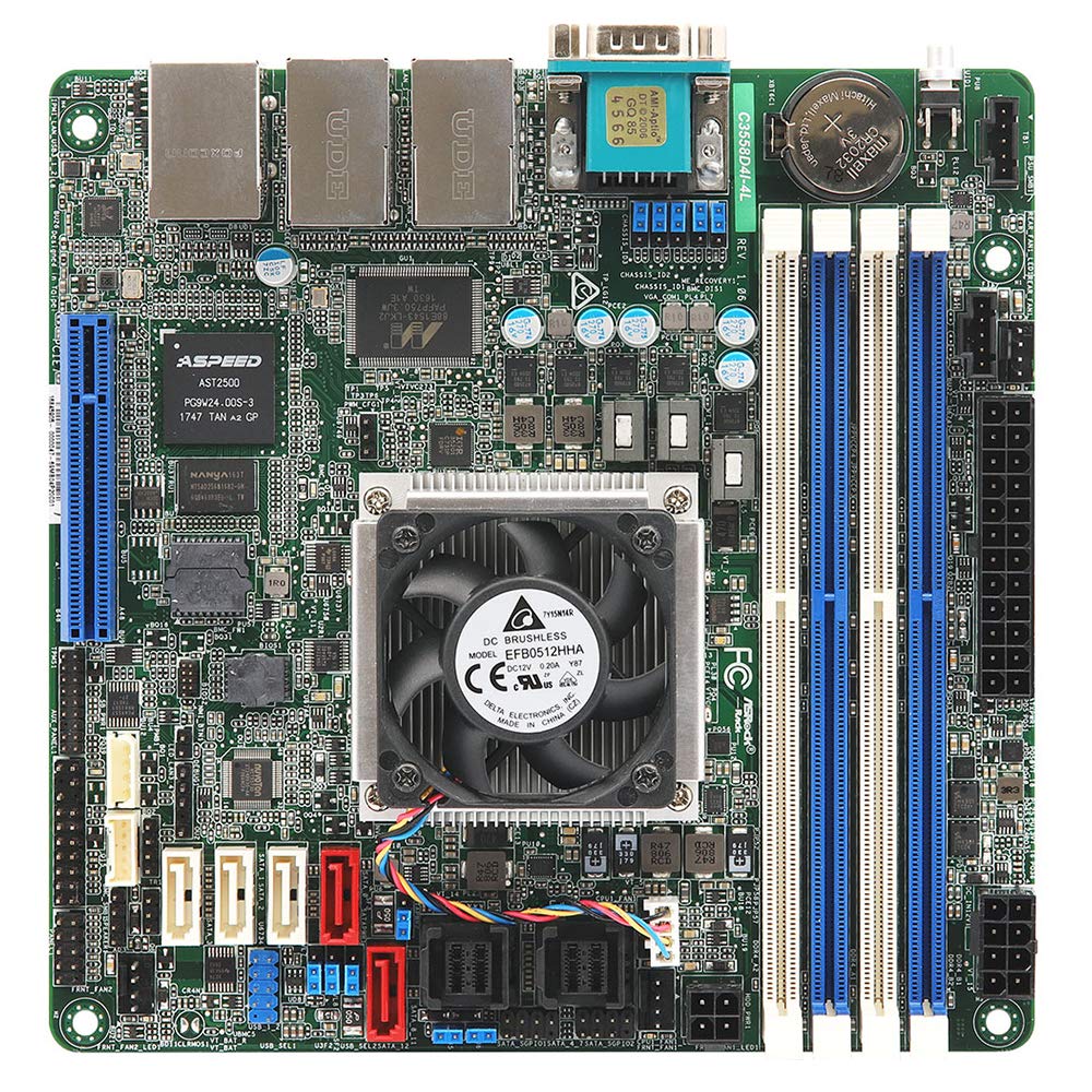 ASRock Placa Base C3558D4I-4L Mini-ITX C3558D4I-4L