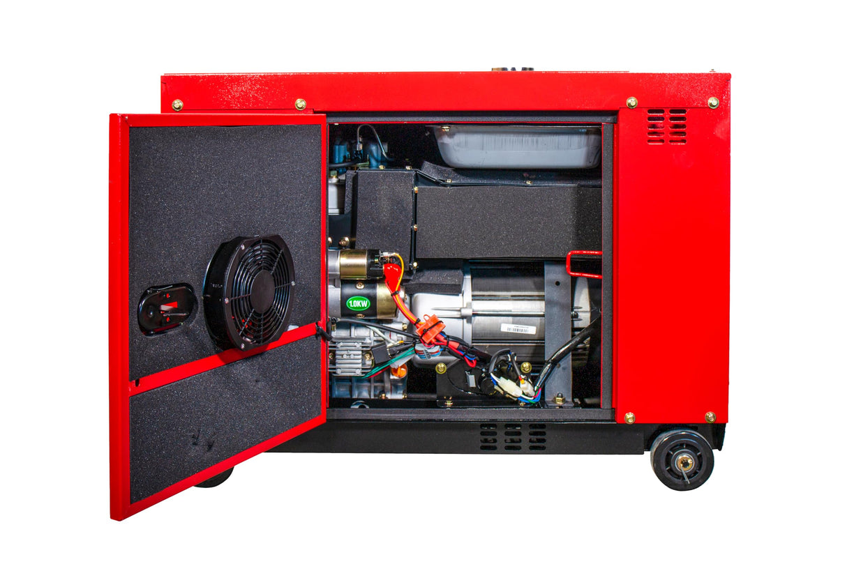 ITCPower 8000D-T RED EDITION Generador Diésel Full Power 7,9 KVA