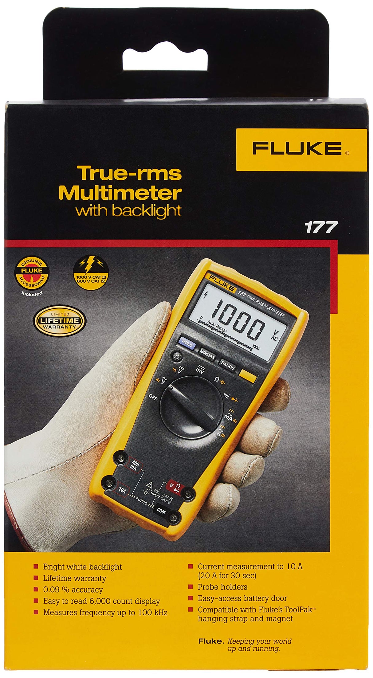 FLUKE networks - Multimetro A Vero Rms Fluke-177 Egfid