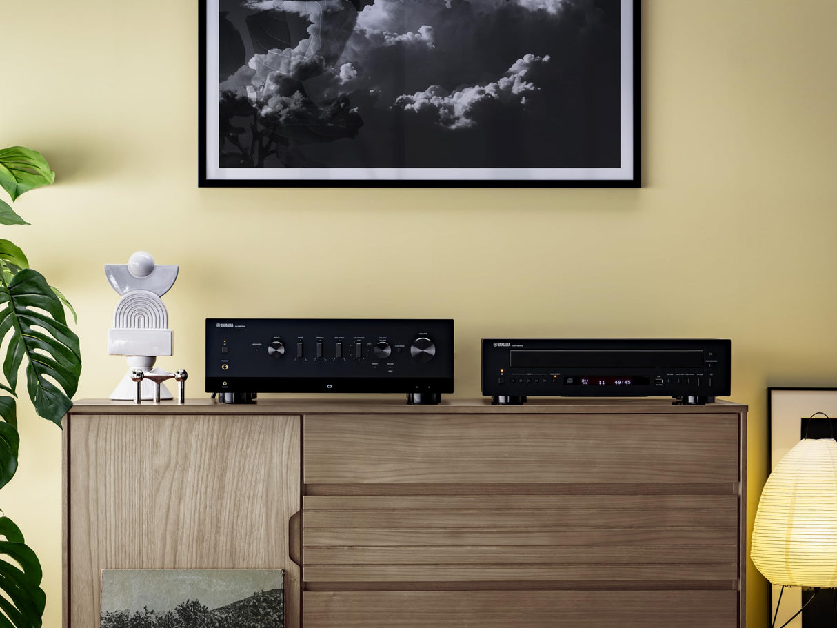 Yamaha CD-C603 Reproductor de CD, con Bandeja para 5 CD, Compatible con Varios formatos, Puerto USB Frontal para reproducción Digital y Mando a Distancia, en Plateado