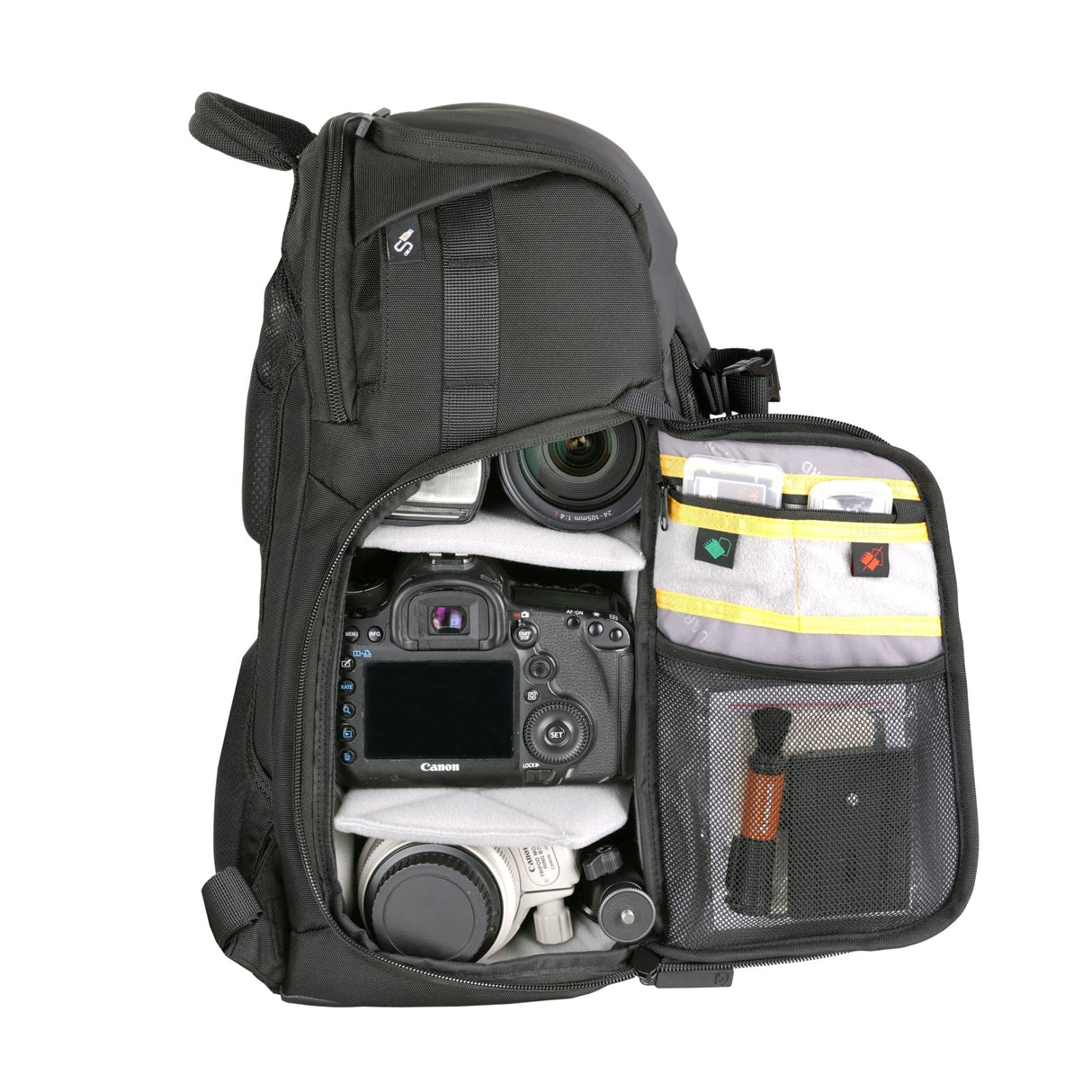 VANGUARD Veo Adaptor S41 GY - Mochila fotográfica apertura lateral diestros-zurdos