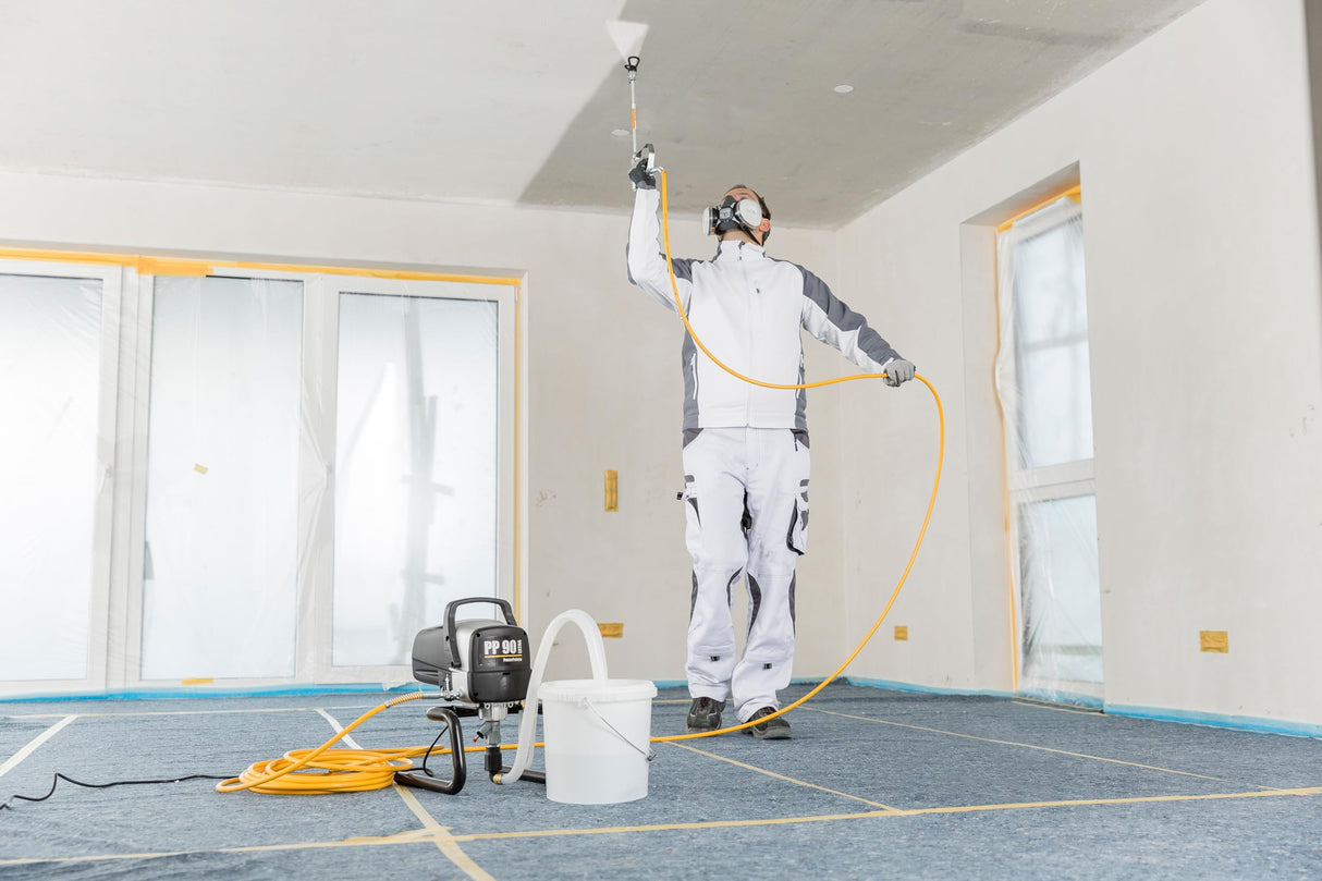 WAGNER Airless pulverizador de Pintura Power Painter 90 Extra Skid HEA en el Bastidor