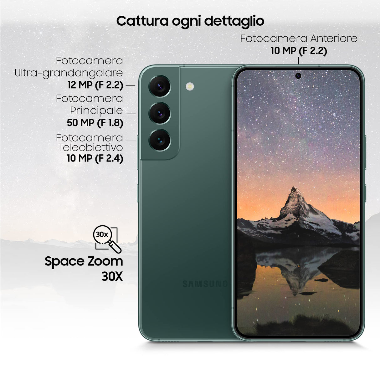 Sam DS S901 GAL S22 5G 8+256 OEM EU GRN