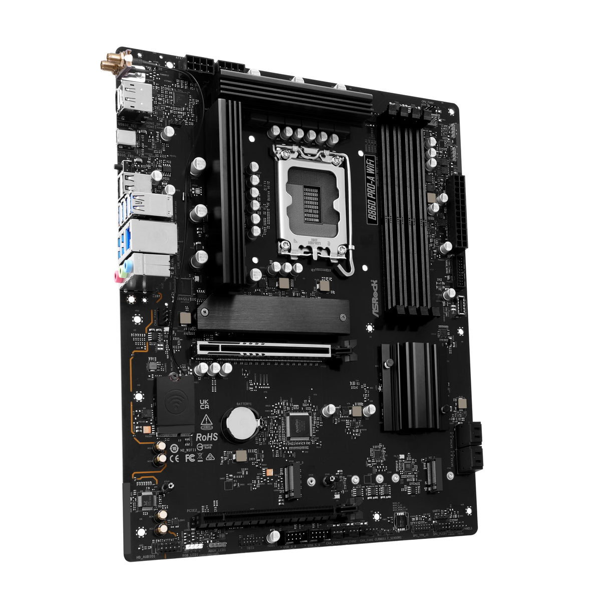 ASRock B860 Pro-A WiFi DDR5 Intel S1851 Retail (90-MXBRL-A0UAYZ)