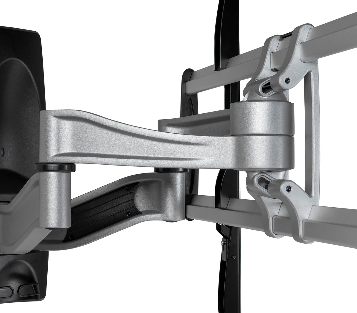 Soporte de TV para Pared - con Movimiento Total - de Acero y Aluminio - Brazo Articulado - para TV de 32 a 75 Pantalla Plana