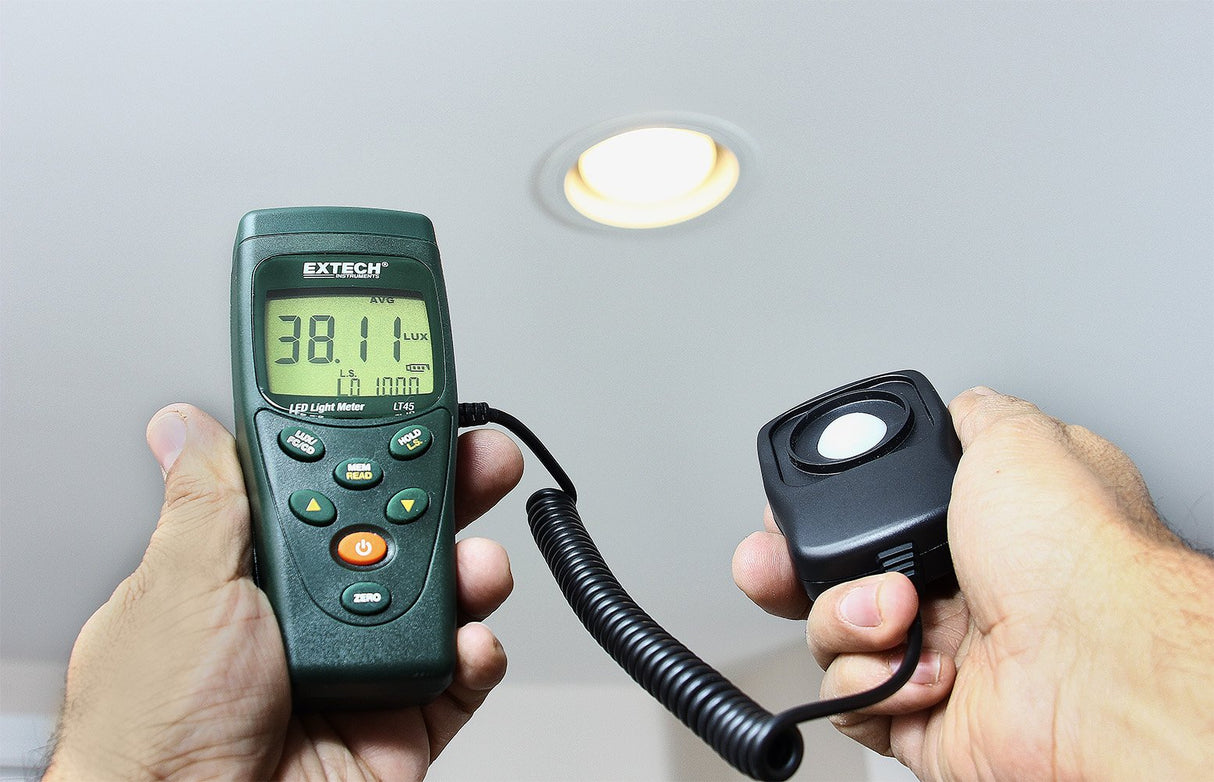 Extech LT45 Medidor de luz LED
