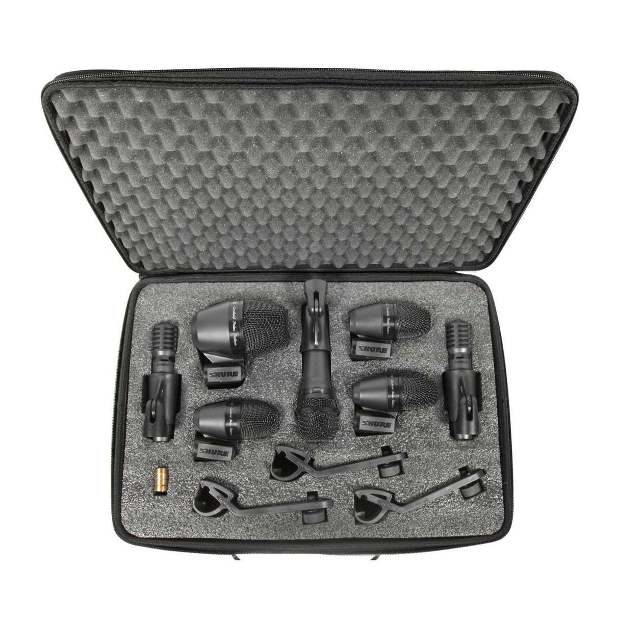Shure PG ALTA - Kit de 7 micrófonos para batería