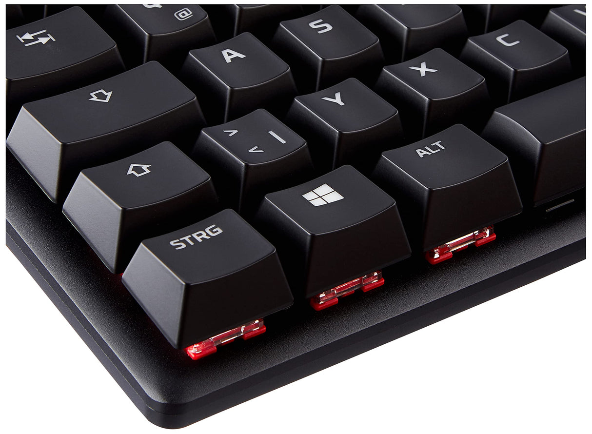 HyperX Alloy Origins Teclado USB QWERTZ Alemán Negro Alloy Origins, Estándar, USB, Teclado mecánico, QWERTZ, LED RGB, Negro