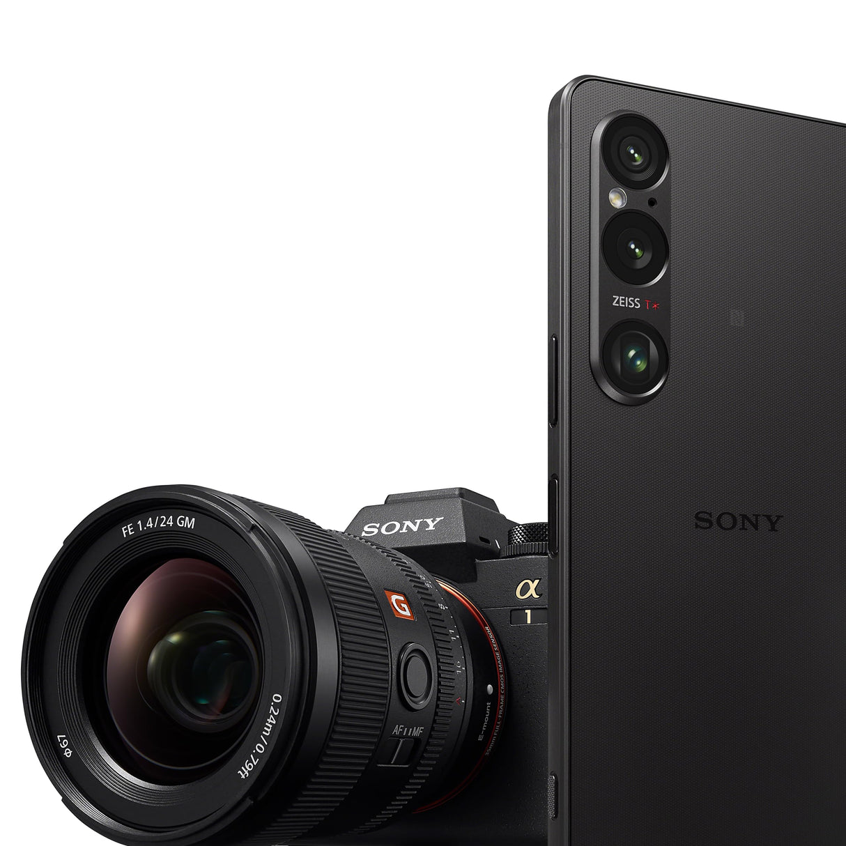Sony Xperia 1 Vi 6.5" 19.5:9 FHD+ HDR OLED, 120Hz Refresh Rate, Lente Triple, 3.5 mm Audio Jack, Android 14, SIM Libre, 12GB RAM, 256GB Almacenamiento, Protección IP65/68, Dual SIM Hybrid, Negro