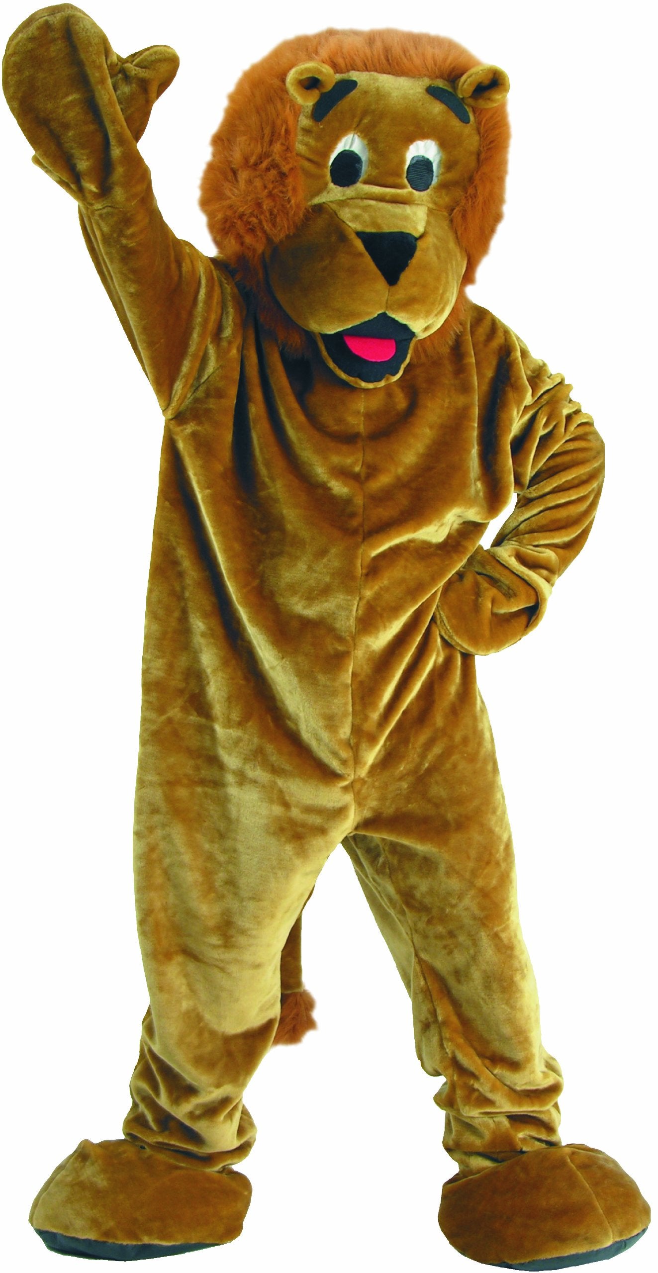 Dress Up America Disfraz de Mascotaa de Felpa Roaring De Lujo Felpa para Adultos