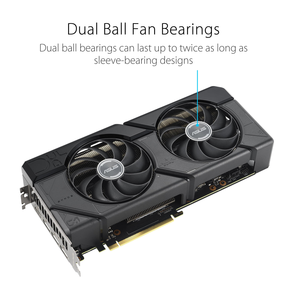 ASUS Dual Radeon RX 7700 XT OC Edition 12 GB GDDR6 - Tarjeta gráfica (AMD RDNA 3, PCIe 4.0, 12 GB de Memoria GDDR6, HDMI 2.1, DisplayPort 2.1)