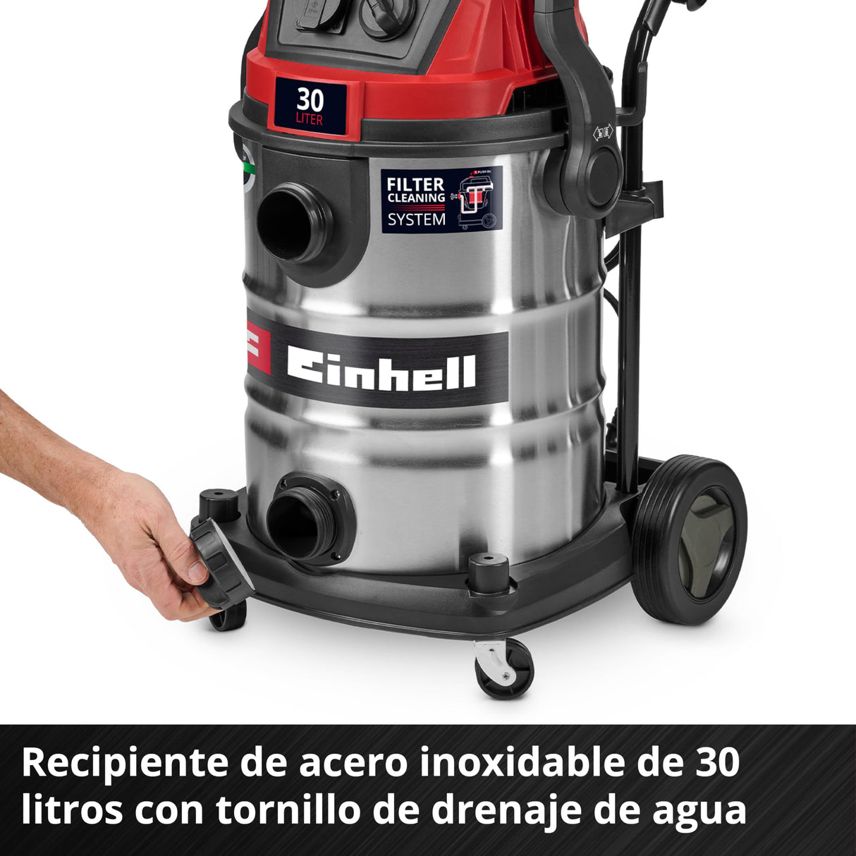 Einhell TE- VC 3080 SACL Aspirador en seco y húmedo