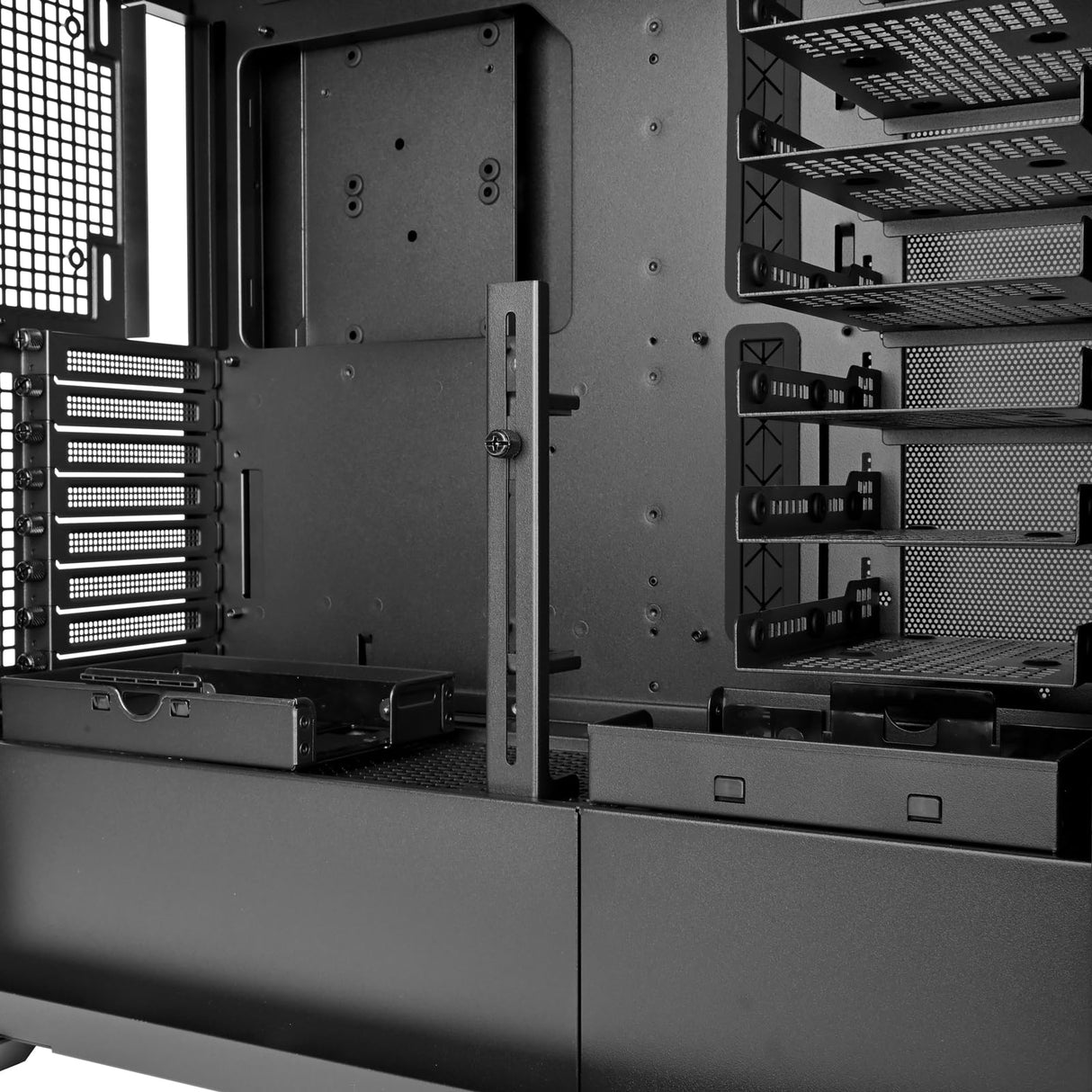 SilverStone Technology Seta H2, Chasis Muy versátil con Alta Capacidad de refrigeración para Estación de Trabajo,SST-SEH2-B