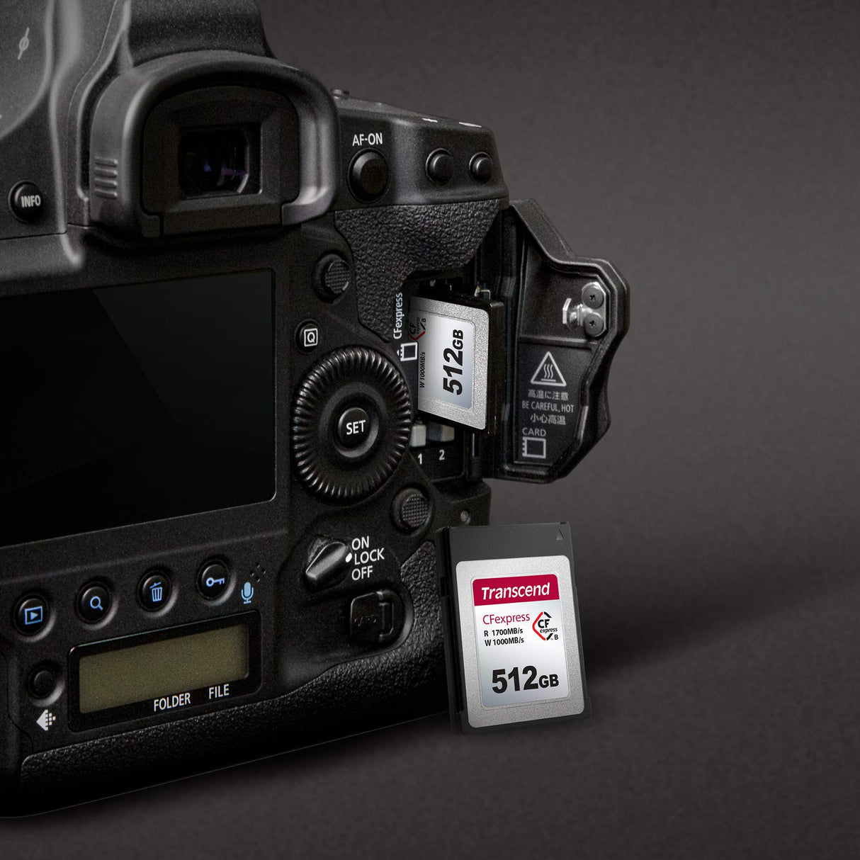 Transcend 256GB CFexpress 820 Type B Memory Card TS256GCFE820