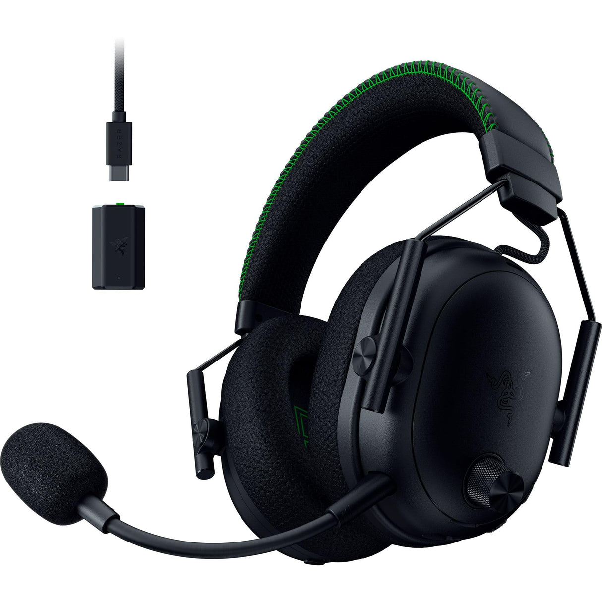 Razer BlackShark V3 Pro Xbox S|X - Auriculares e-Sports inalámbricos con ANC - Cancelación Activa del Ruido - Controladores Triforce de 50 mm - HyperSpeed 2,4 GHz & Bluetooth - Xbox/PC | Negro