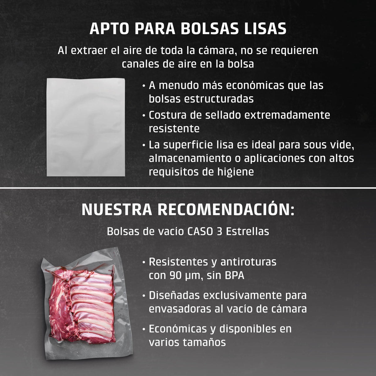 CASO VacuChef 40 - Envasadora al vacío profesional de cámara compacta - Potente capacidad de vacío de 70 L/min - Cámara con capacidad de 3 litros - acero inoxidable
