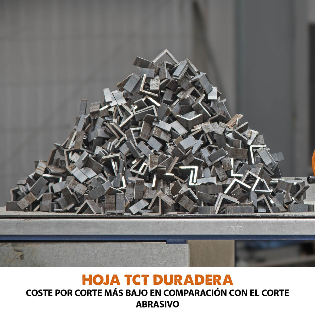 Evolution - Sierra tronzadora multimaterial Rage 4, corta madera, metal y plástico,