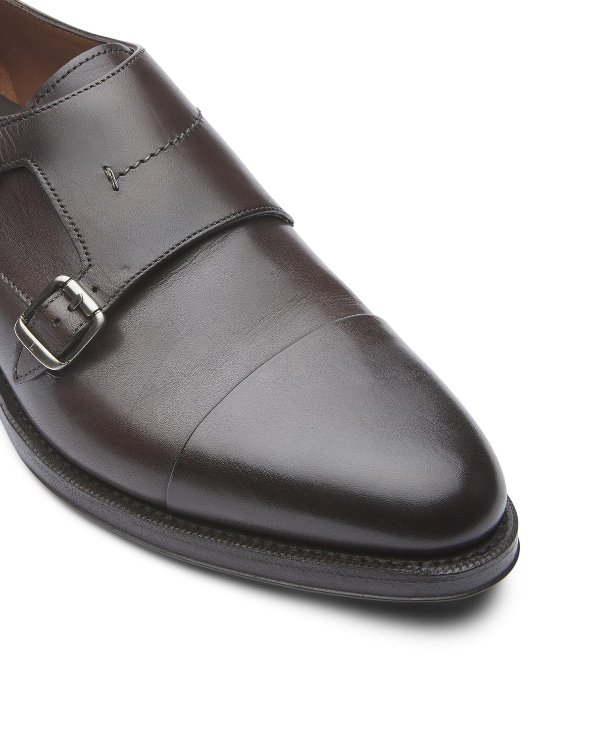 Lottusse Premium, Mocasín Monkstrap Hombre, Moka, 43 EU