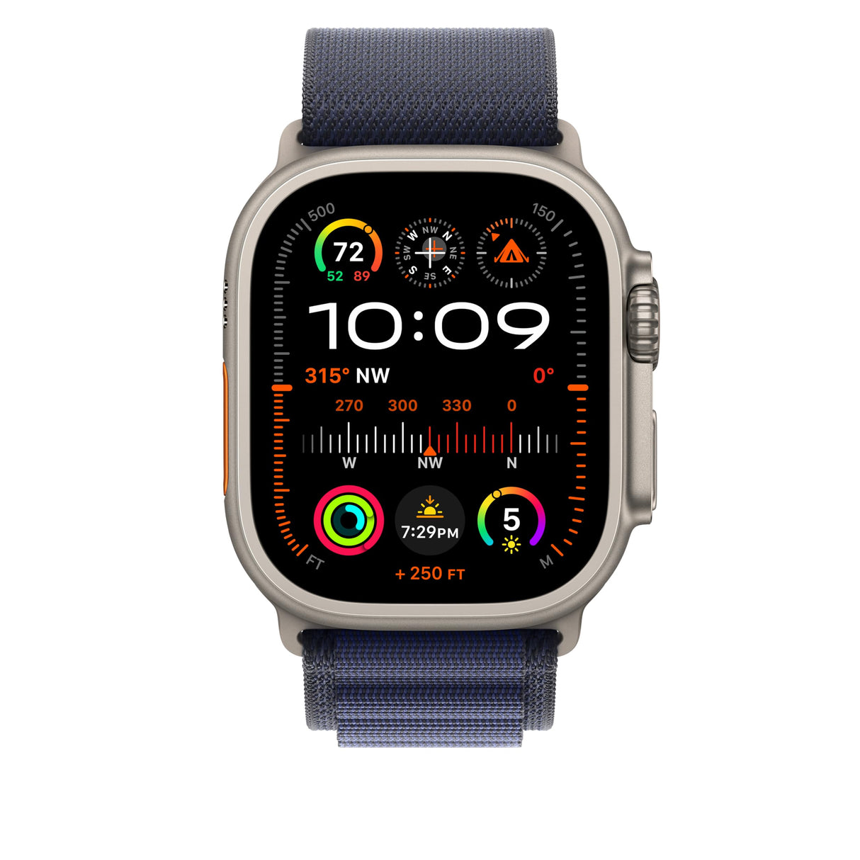 Apple Watch Band - Correa Loop Alpine - 49 mm - Azul marino - Talla S