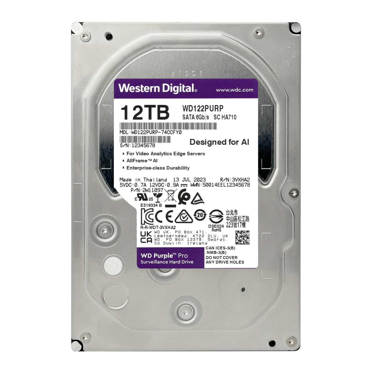 WD Purple™ Pro, 12TB