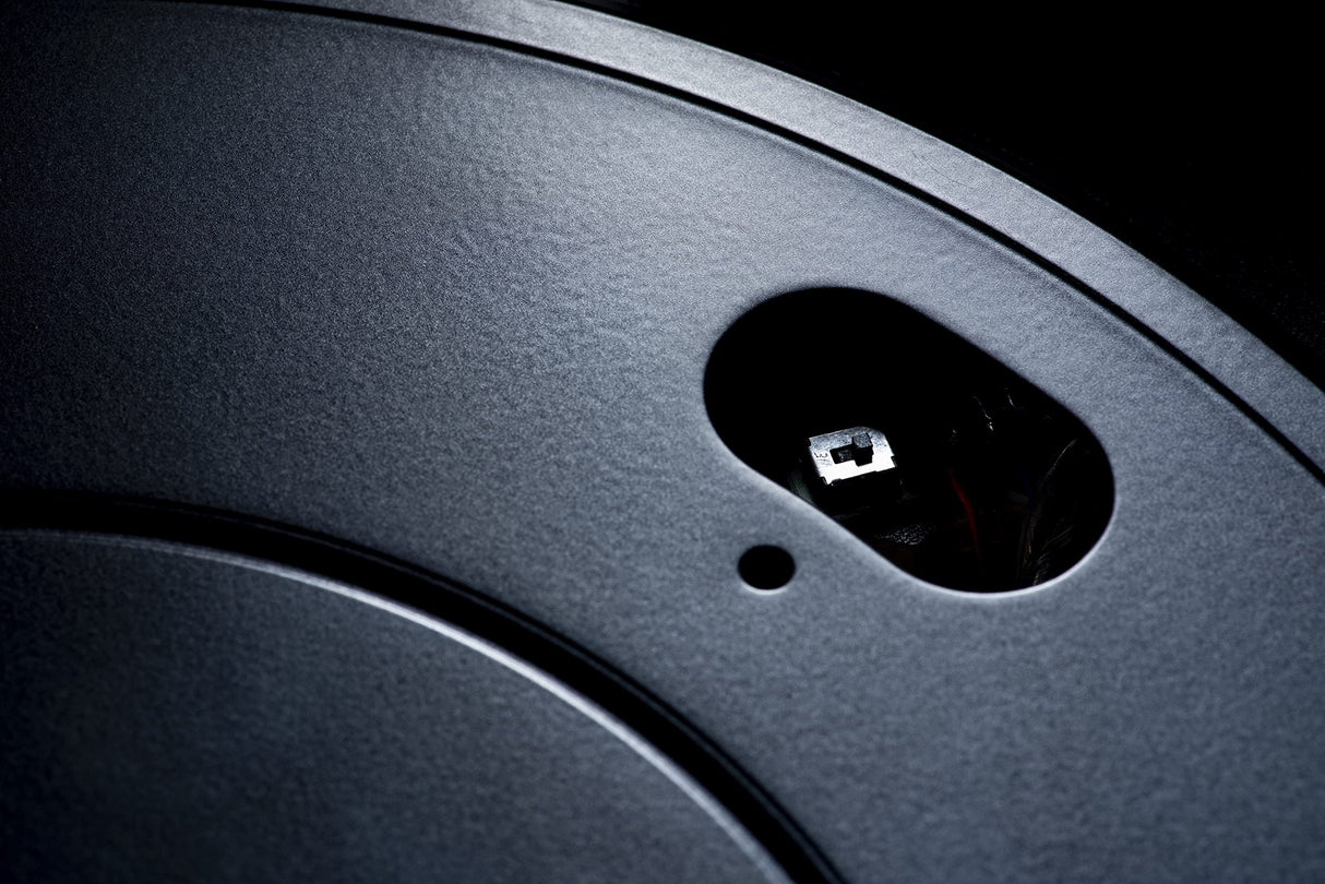 Pro-Ject A1, Tocadiscos Totalmente automático con preamplificador de Fono, conmutación electrónica 33/45 y capsula OM10, Negro