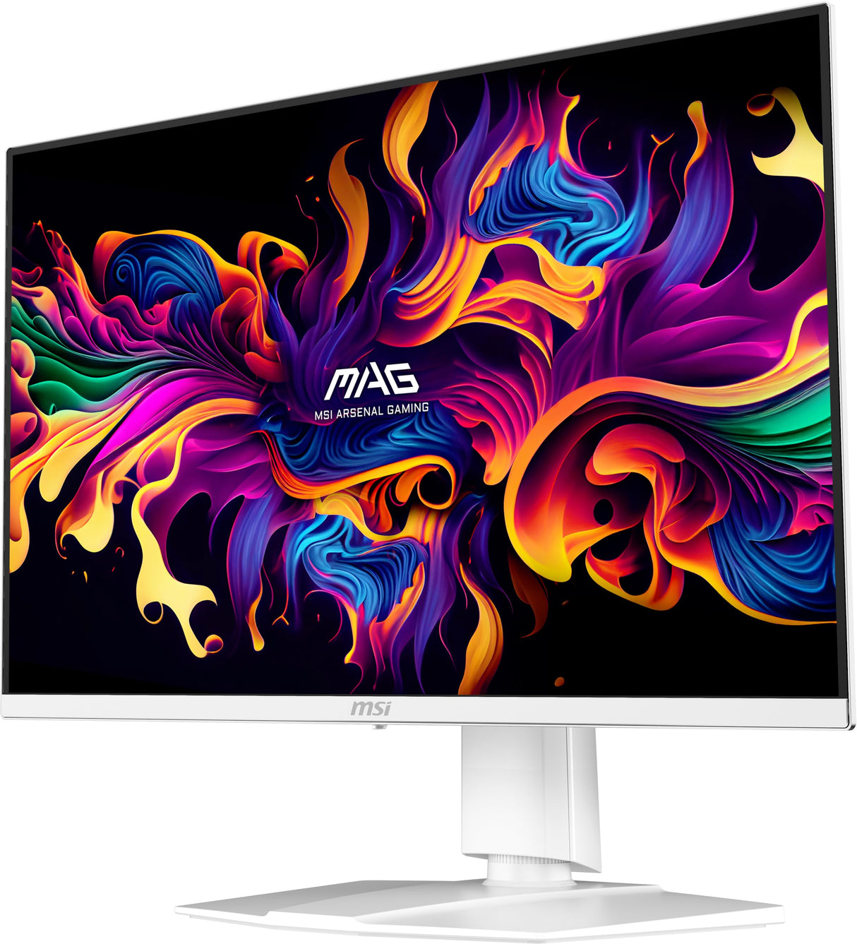MSI mag 272QPW QD-OLED X28 27-Inch WQHD, Monitor Gaming, 2560x1440 Quantum Dot OLED Panel, 280Hz, 0.03ms, DisplayHDR True Black 400, HDMI 2.1, DP 1.4a, USB C 15WPD, Blanco