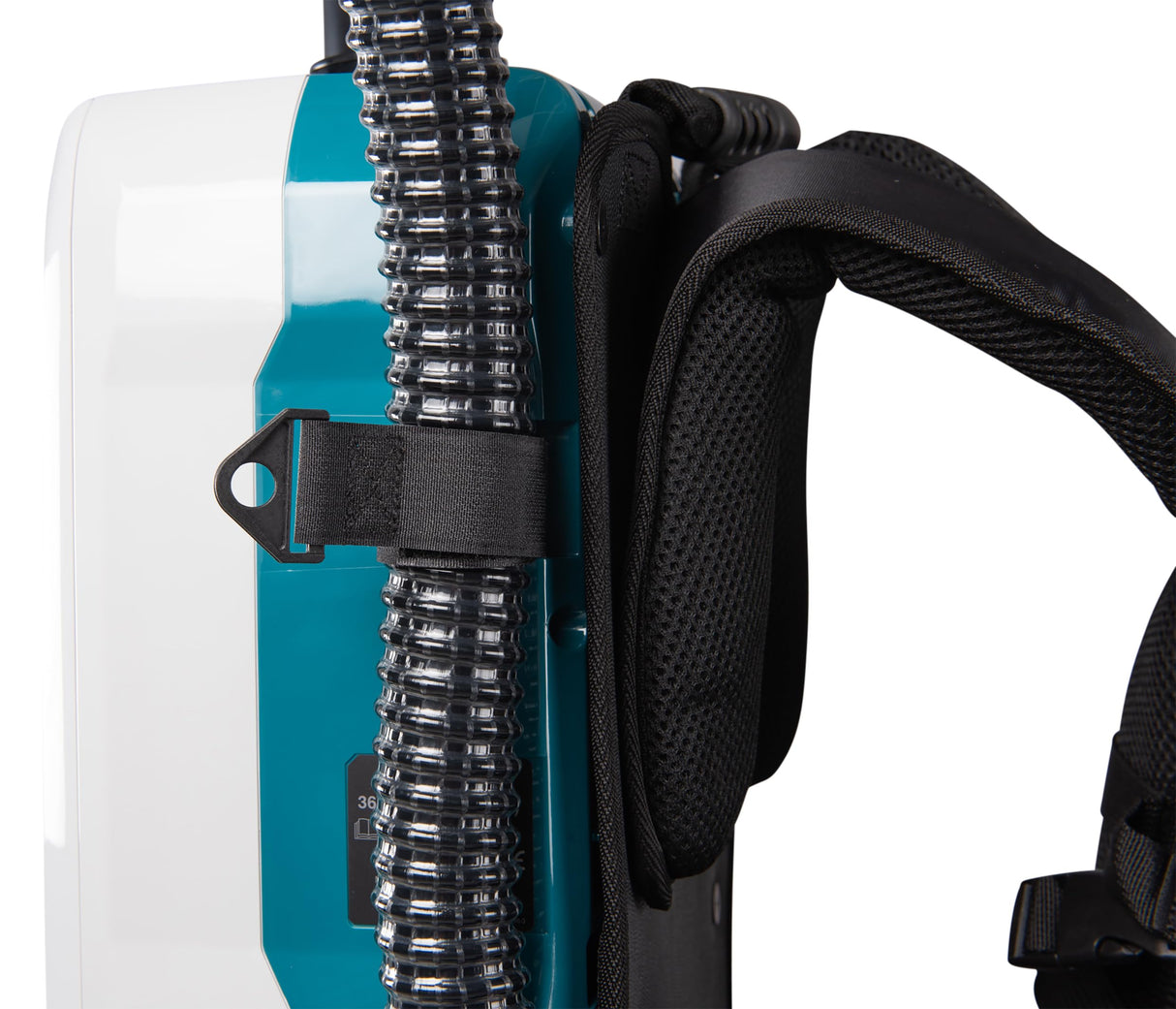 Makita VC011GZ Aspiradora de Mochila sin escobillas, 4 Velocidades, Azul