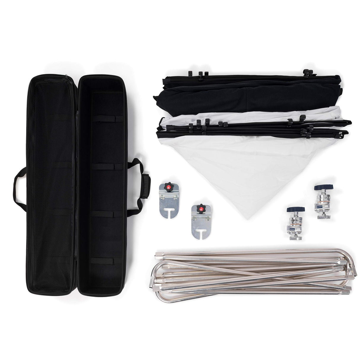 Manfrotto Pro Scrim - Kit Todo en uno, 2,9 x 2,9 m, Extra Grande