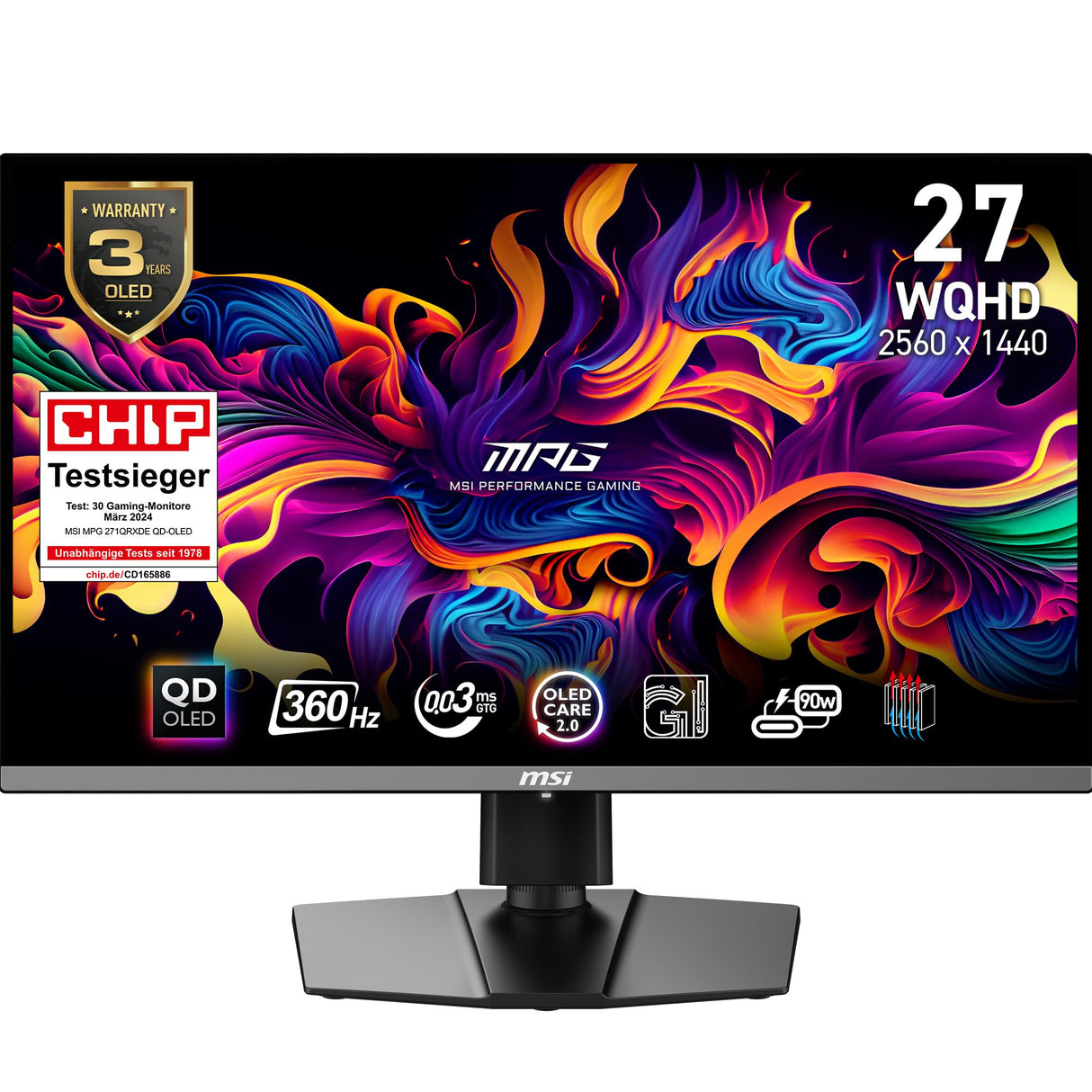 MSI 27 L MPG 271QRXDE QD-OLED (cm nulo (nulo Zoll))