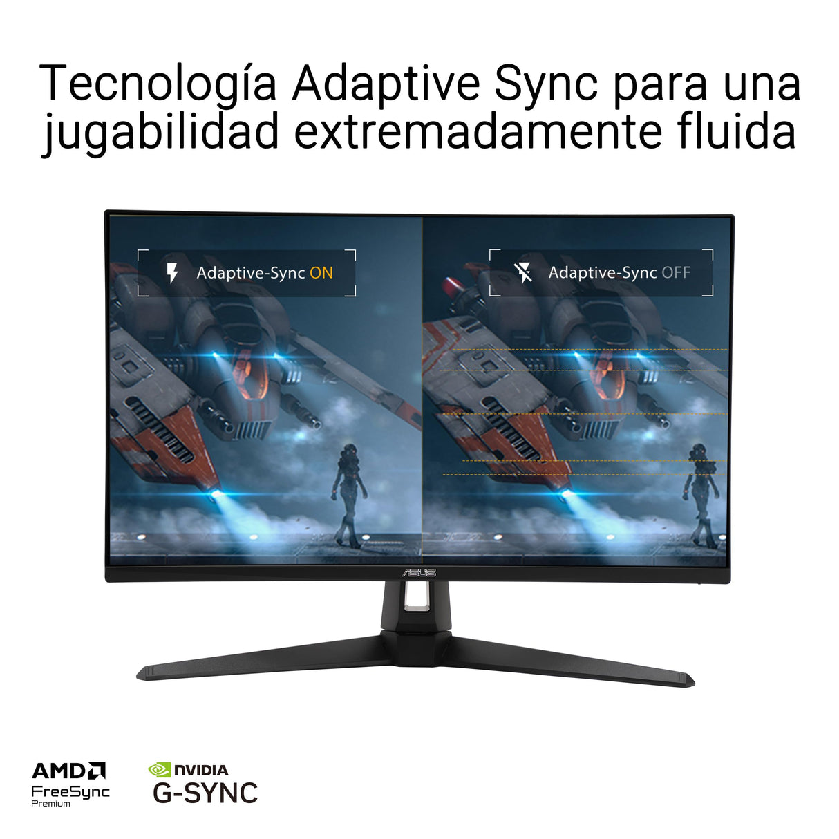 ASUS TUF Gaming VG27UQ1A Monitor Gaming de 27 Pulgadas 4K, HDR, 160 Hz, ELMB Sync, Tiempo de Respuesta de 1 ms, 95% DCI-P3, DisplayWidget Center, AMD FreeSync Premium, Compatible con NVIDIA G-Sync