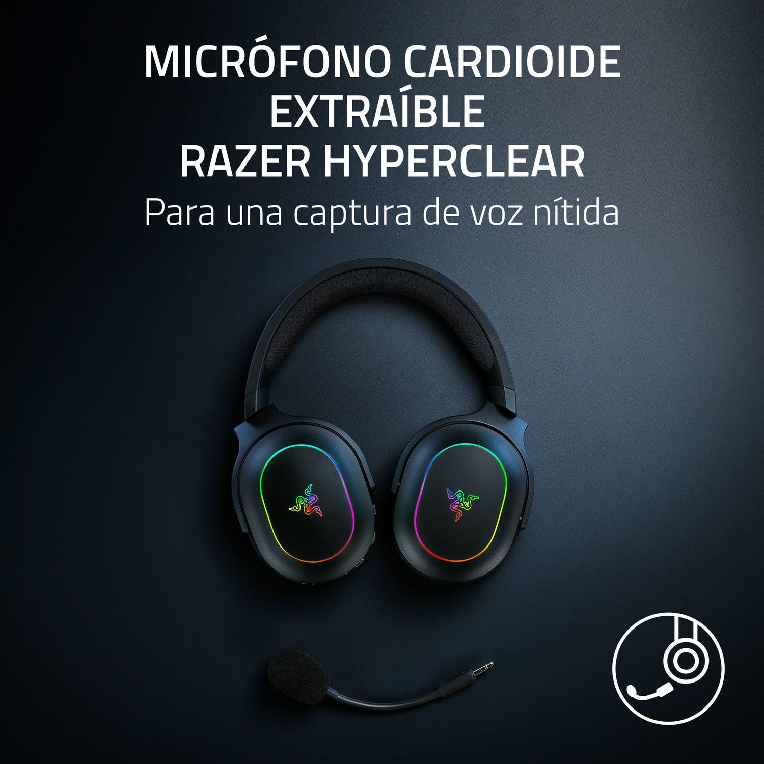 Razer Barracuda X Chroma - Auriculares inalámbricos para Juegos multiplataforma con 6 Zonas Chroma RGB (SmartSwitch Hyperspeed y Bluetooth, Altavoces de 40mm, micrófono Desmontable) Negro