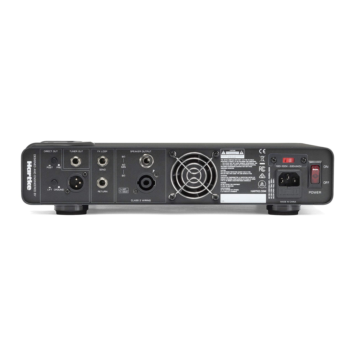 Hartke LX550 - Cabezal de bajo Ligero (500 W)