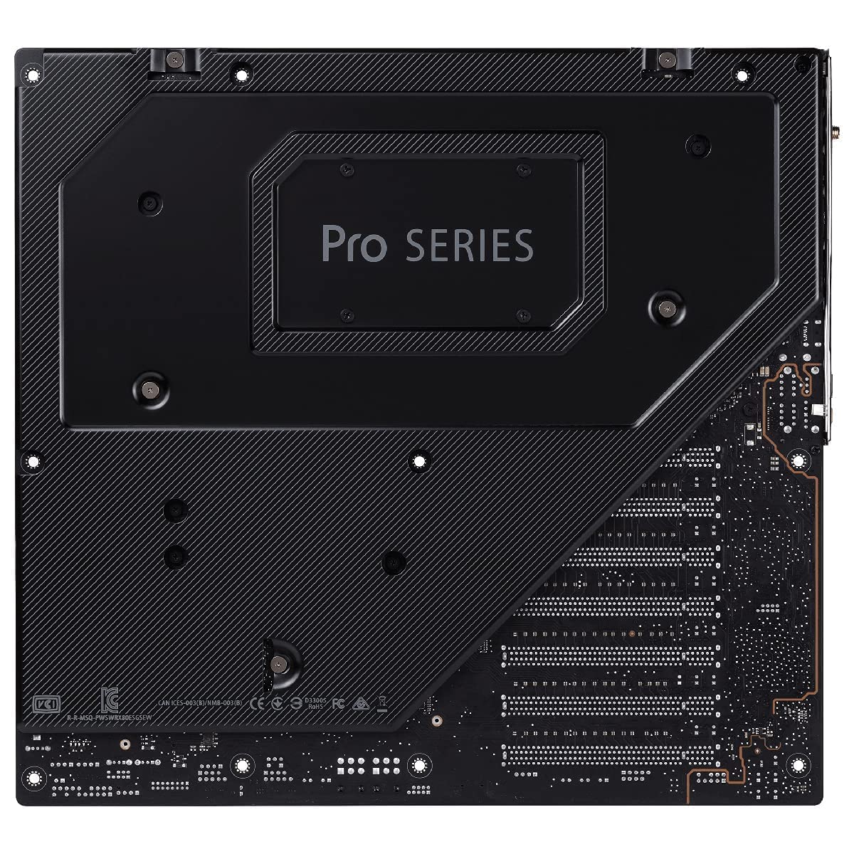ASUS Pro WS WRX80E-SAGE SE WiFi - Placa Base ATX Workstation (AMD WRX80 Ryzen Threadripper Pro, Dos LAN 10 G, Siete PCIe 4.0 x16, Tres M.2 PCIe 4.0, ASMB9-iKVM, Dos U.2, 16 etapas de alimentación)