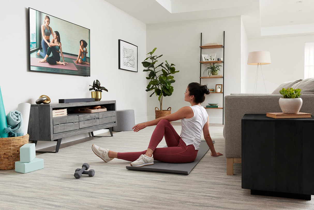 JBL Bar 300 Barra de Sonido Compacta de 5.0 Canales, MultiBeam y Dolby Atmos, Sonido 3D Envolvente, Con AirPlay, Alexa Multi-Room Music y Chromecast, negro