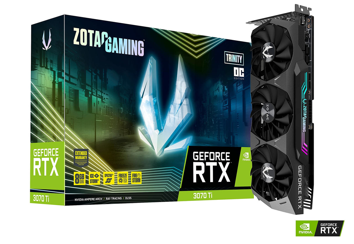 ZOTAC Gaming GeForce RTX 3070 Ti Trinity OC NVIDIA 8 GB GDDR6X