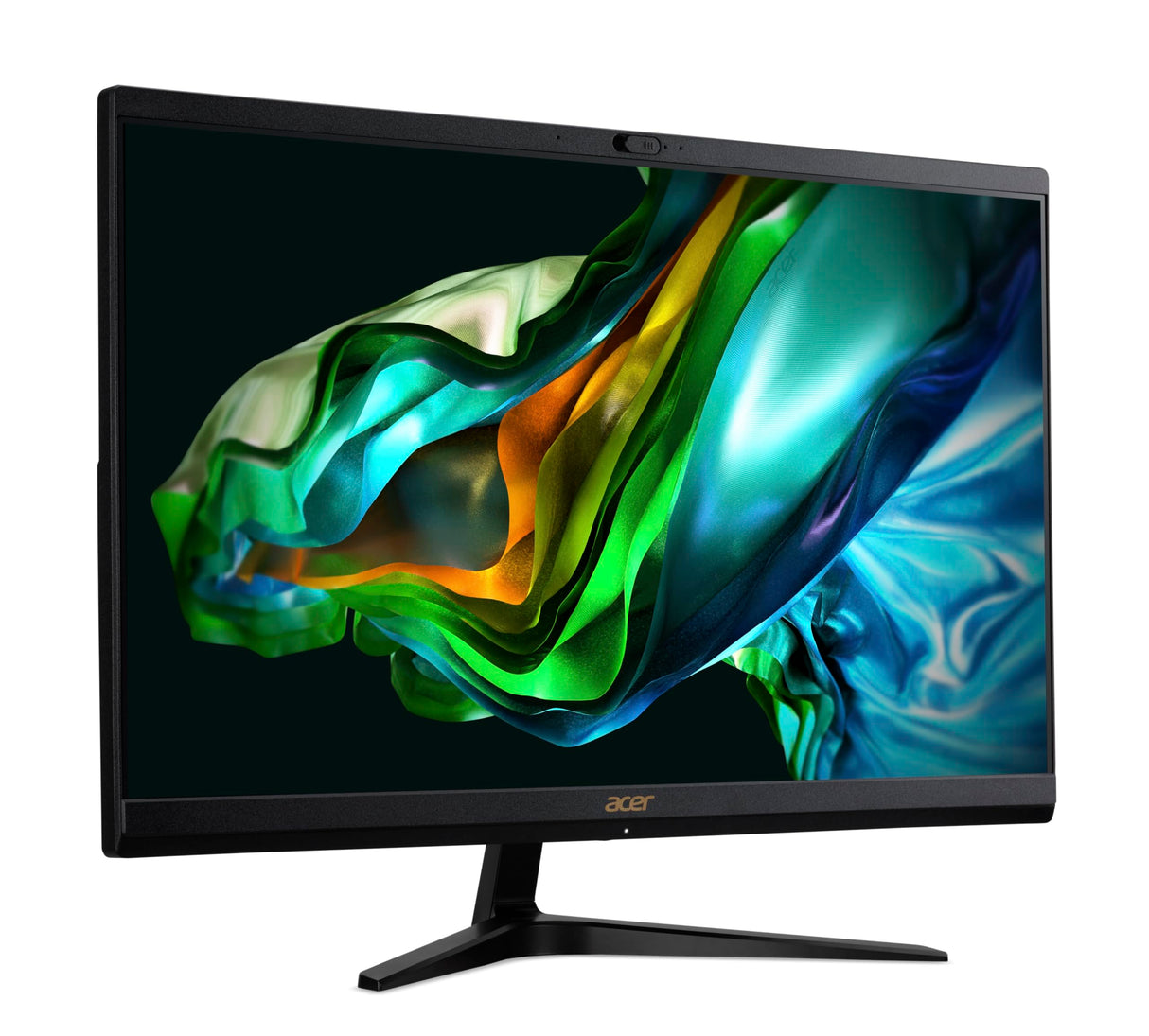 Acer Aspire C24-1800 All in One - Monitor 24" FullHD (Intel Core i5-12450H, 8GB RAM, 512GB SSD, Intel Iris Xe Graphics, Windows 11 Home) Negro + Teclado QWERTY Español y Ratón Inalámbrico