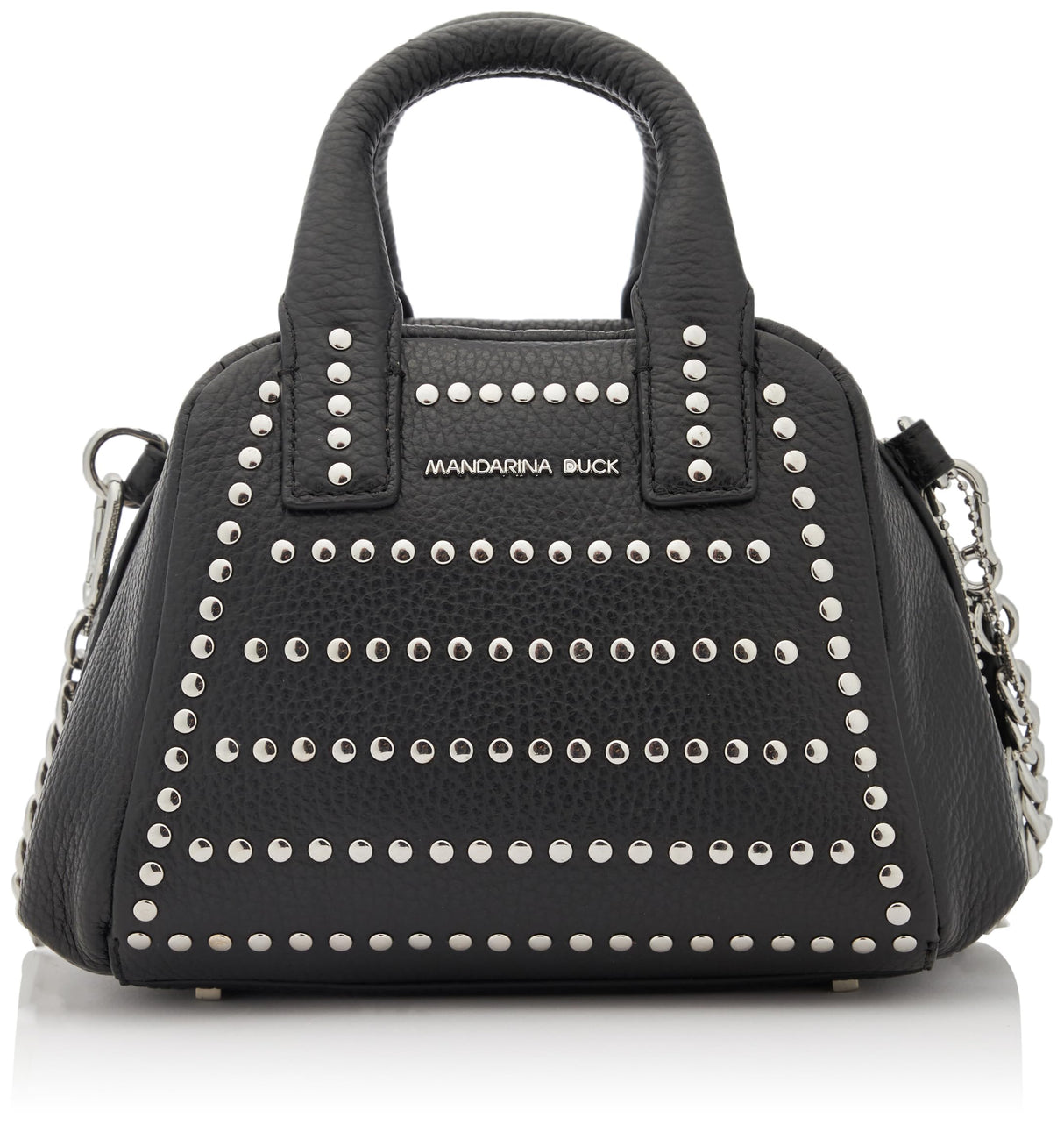 Mandarina Duck I-con Midnight Rock, Bolsa para Mujer, Nero, Talla única